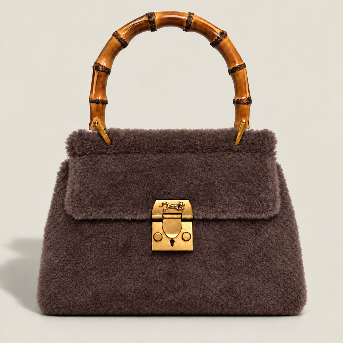 MME. FAIRBANK No. 12 BAG TEDDY - Chocolate