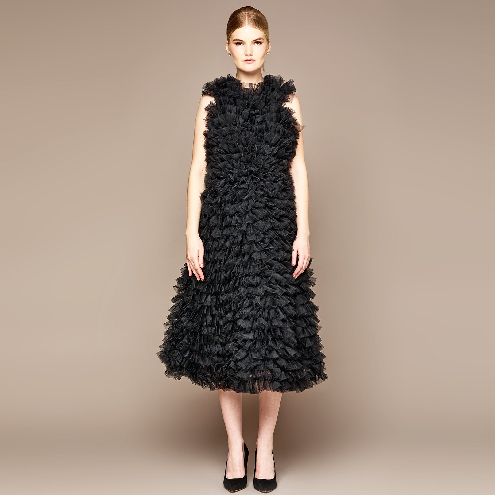 MME. LADY CRILION Dress - NOIR