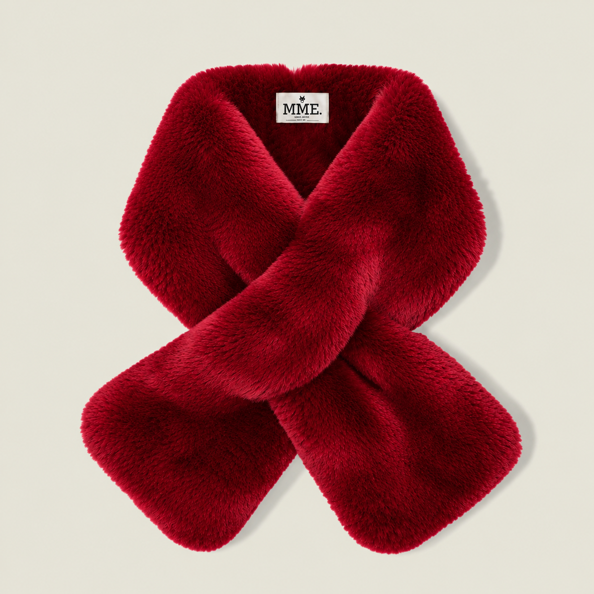 MME. FUR WRAP - RUBY