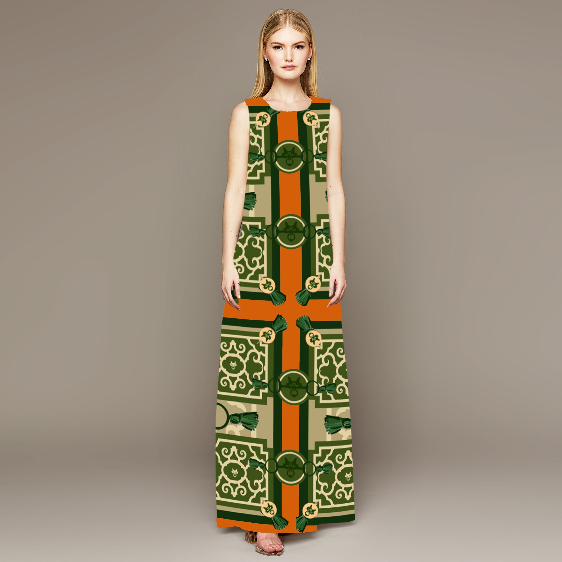 MME. COURT GARDEN DRESS - CLEMENTINE