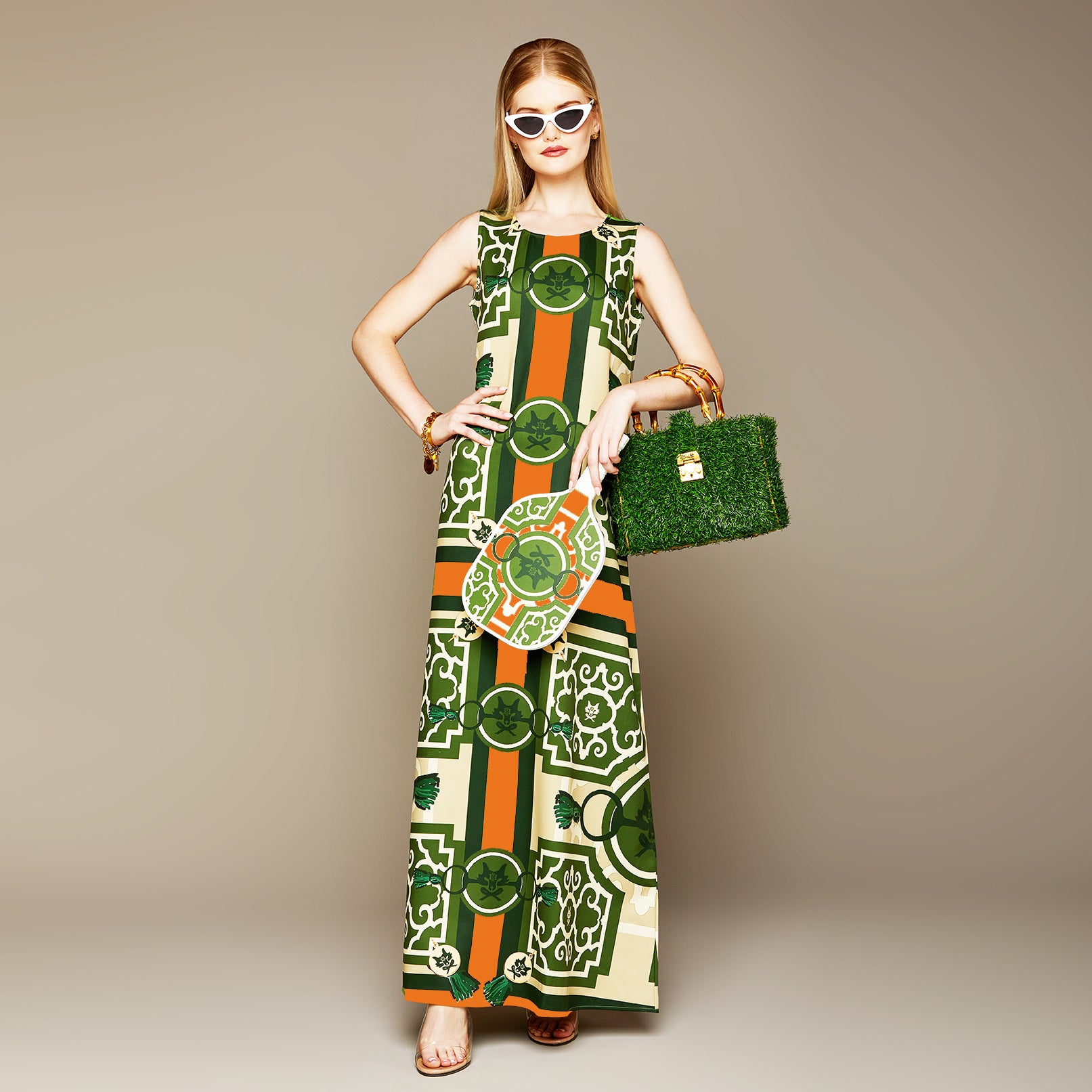 MME. COURT GARDEN DRESS - CLEMENTINE