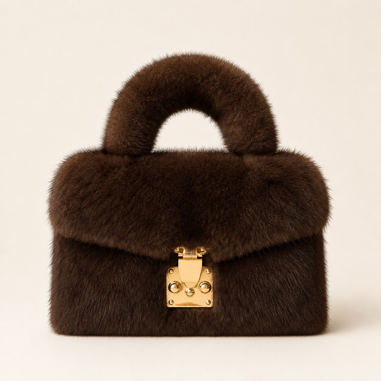 MME. CLAIRE MINK BAG - Vintage Mink
