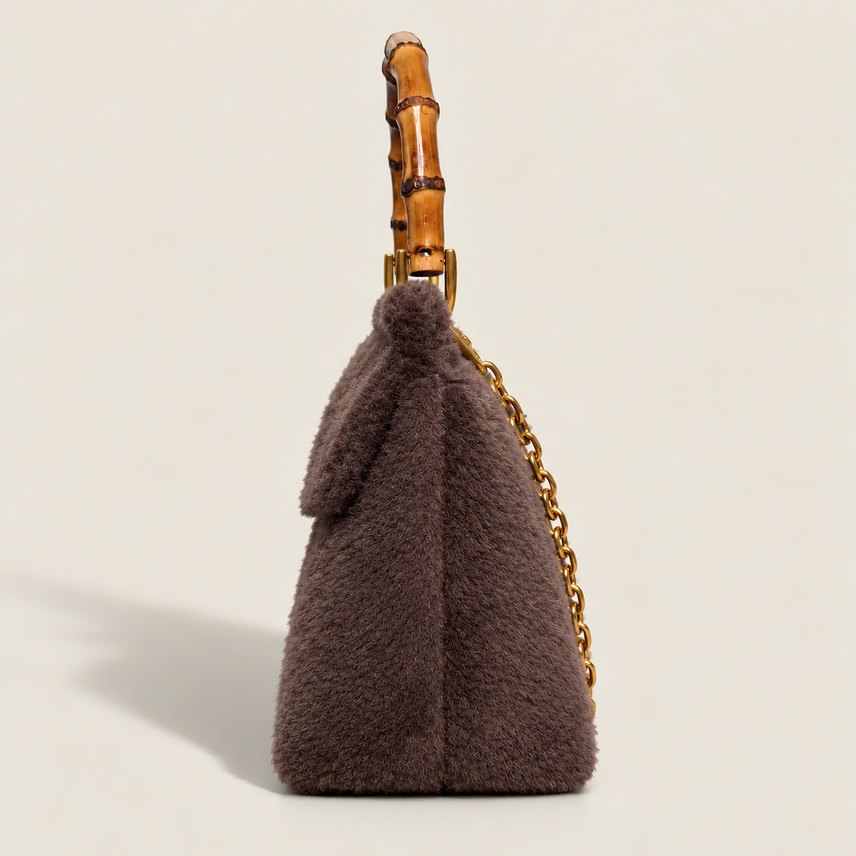 MME. FAIRBANK No. 12 BAG TEDDY - Chocolate