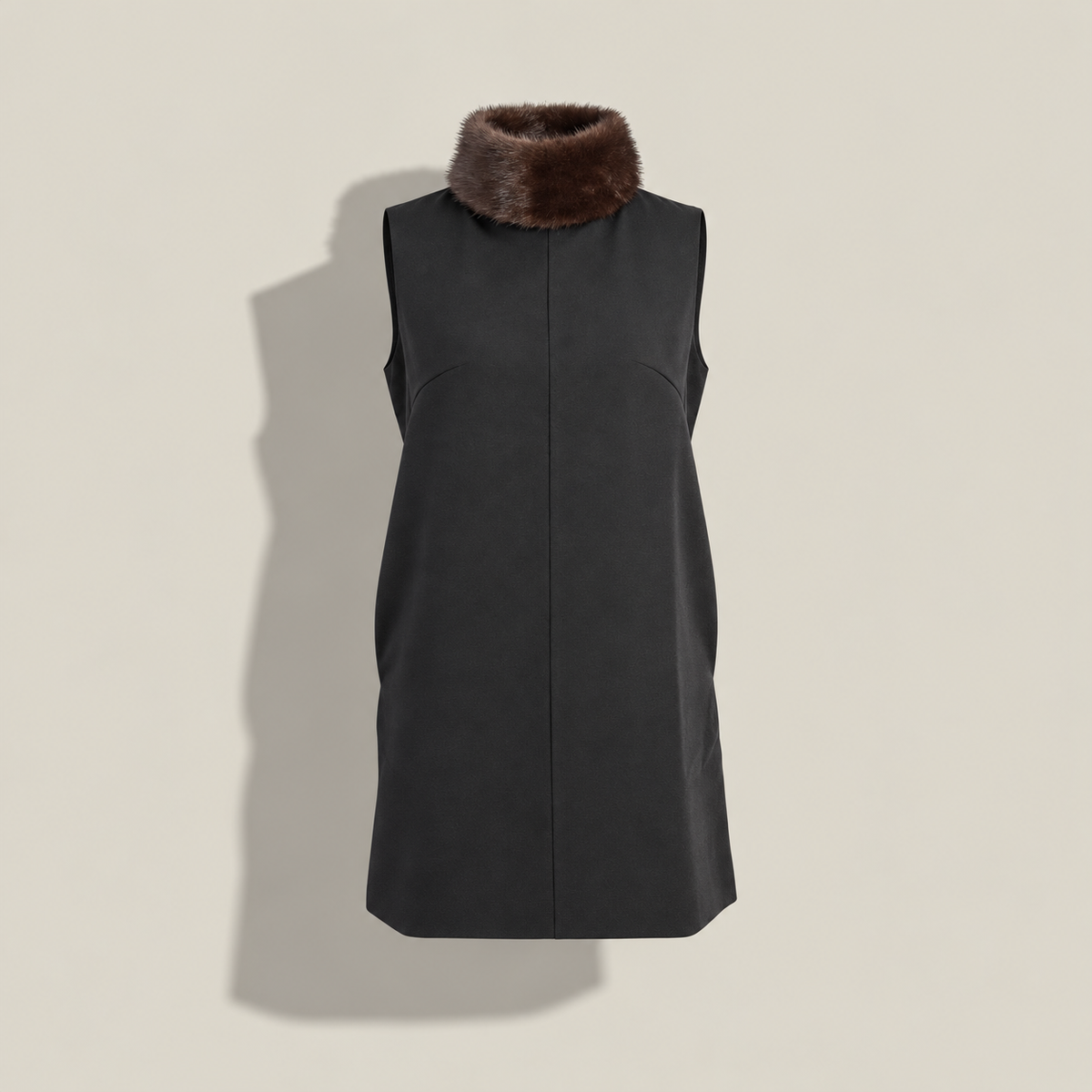 MME.MINK DEBUTANT DRESS - SABLE