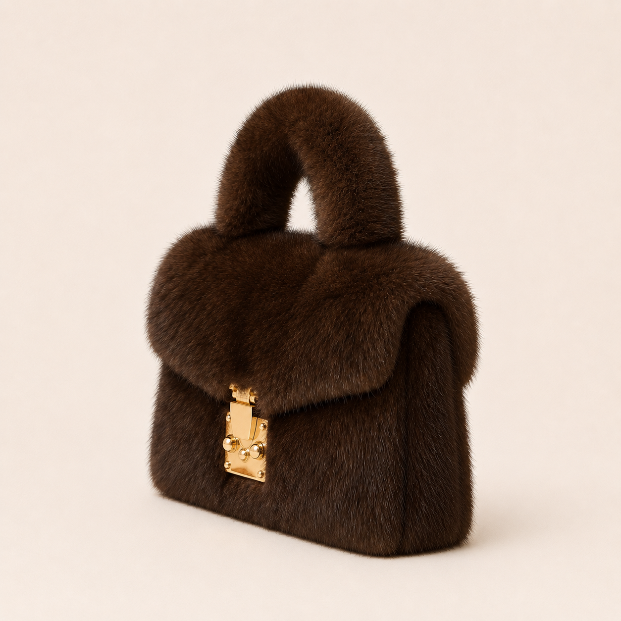 MME. CLAIRE MINK BAG - Vintage Mink