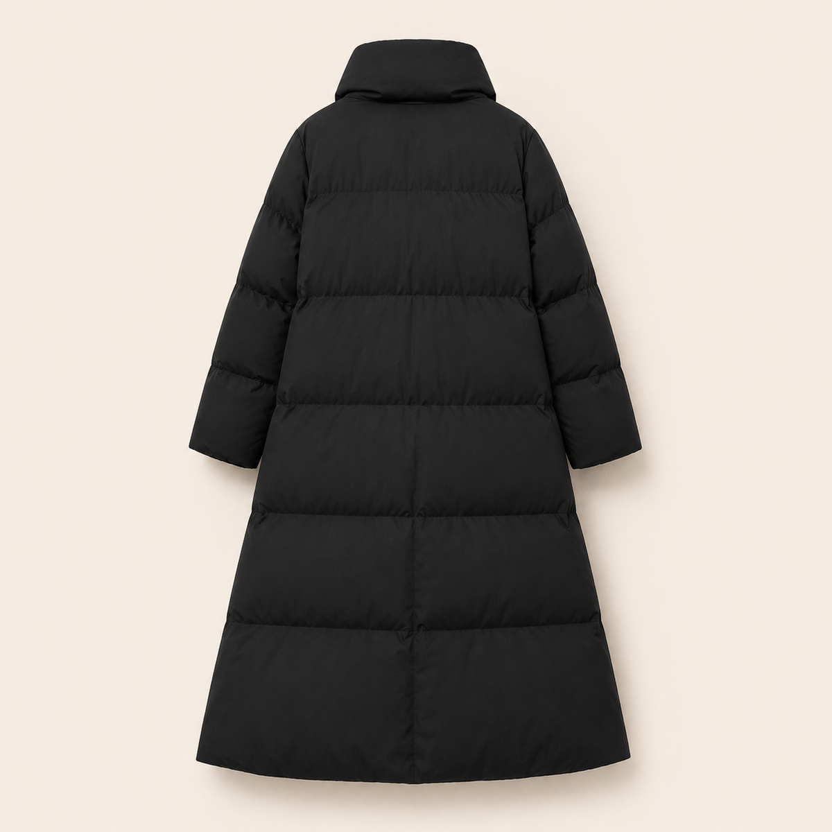 MME. AUDREY DUVET COAT - NOIR