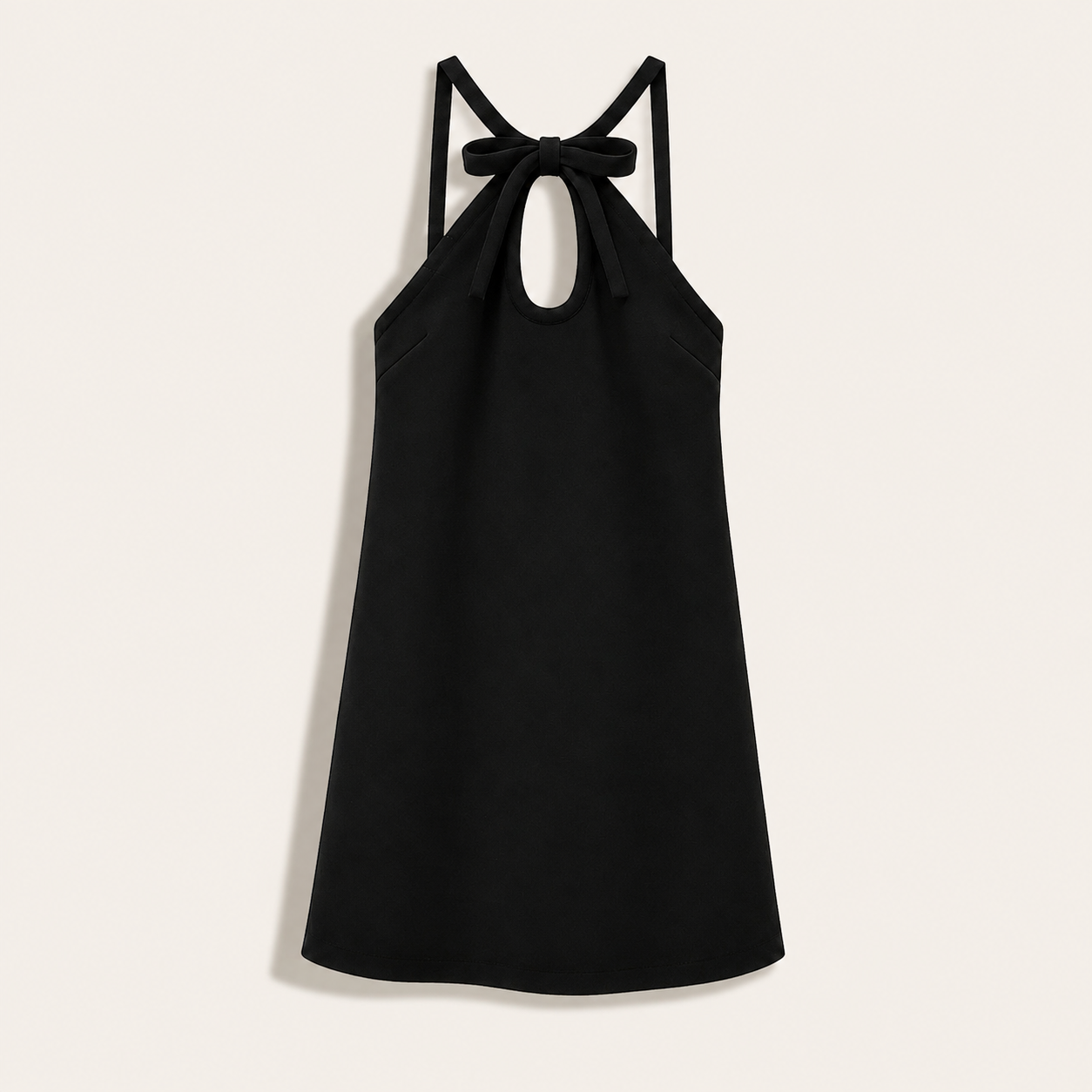 MME.MINK HALTER DRESS