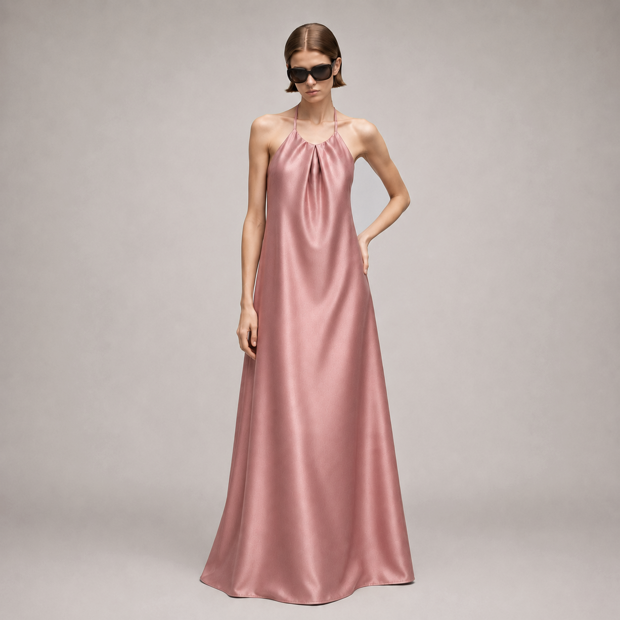 MME. MINKY GOWN - ROSE