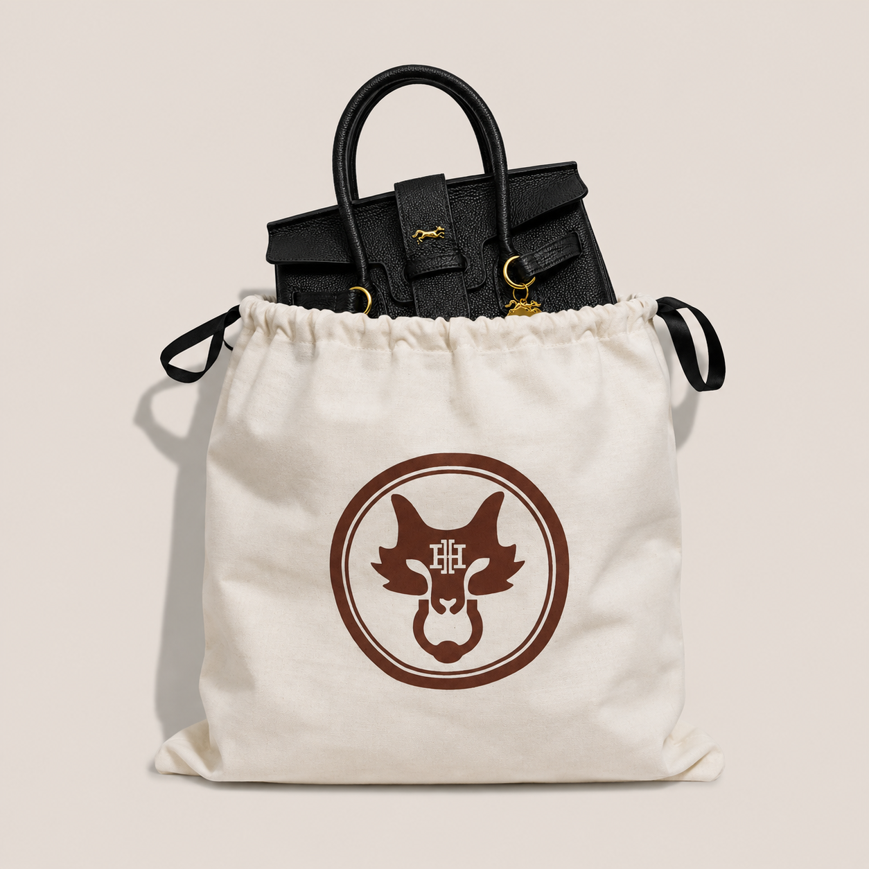 The ONASSIS 25 TOTE - TOGO NOIR