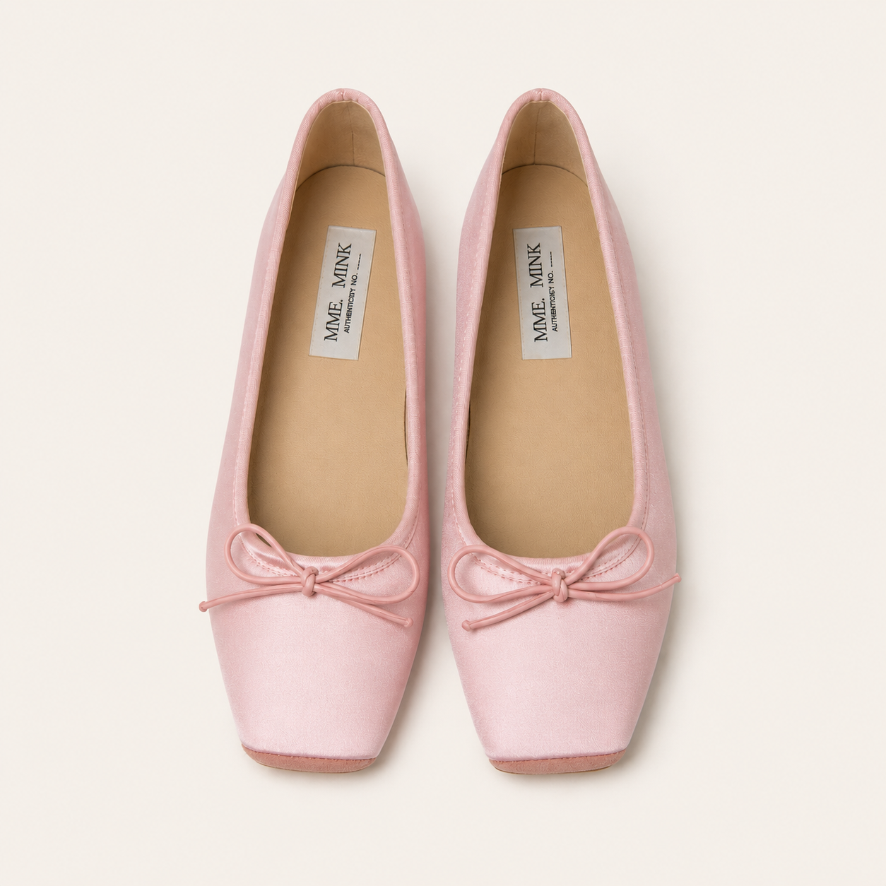 MINKY BALLET Flats - SATIN