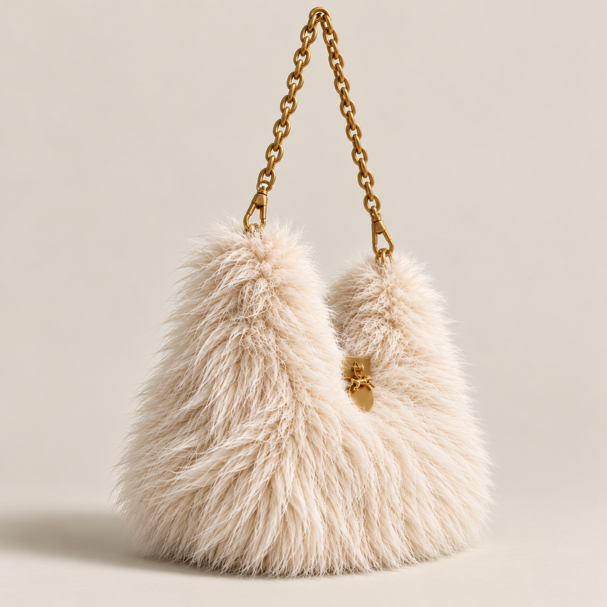 MME. SNOW BALL Bag - Creme