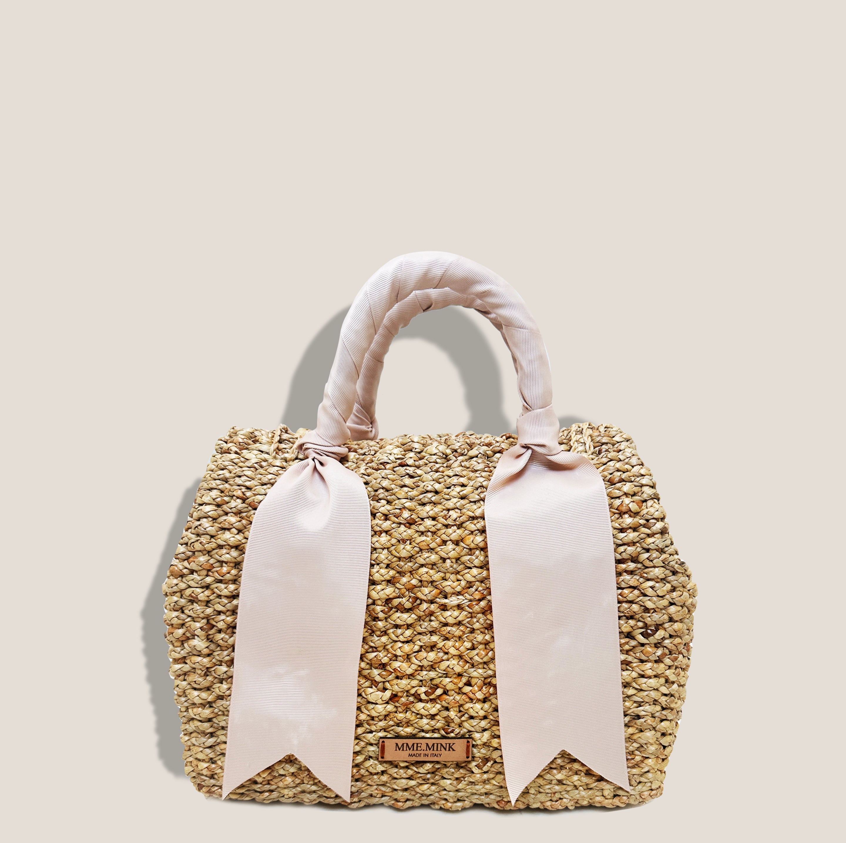 MME. CRYSTAL DR. TOTE - NUDE PINK