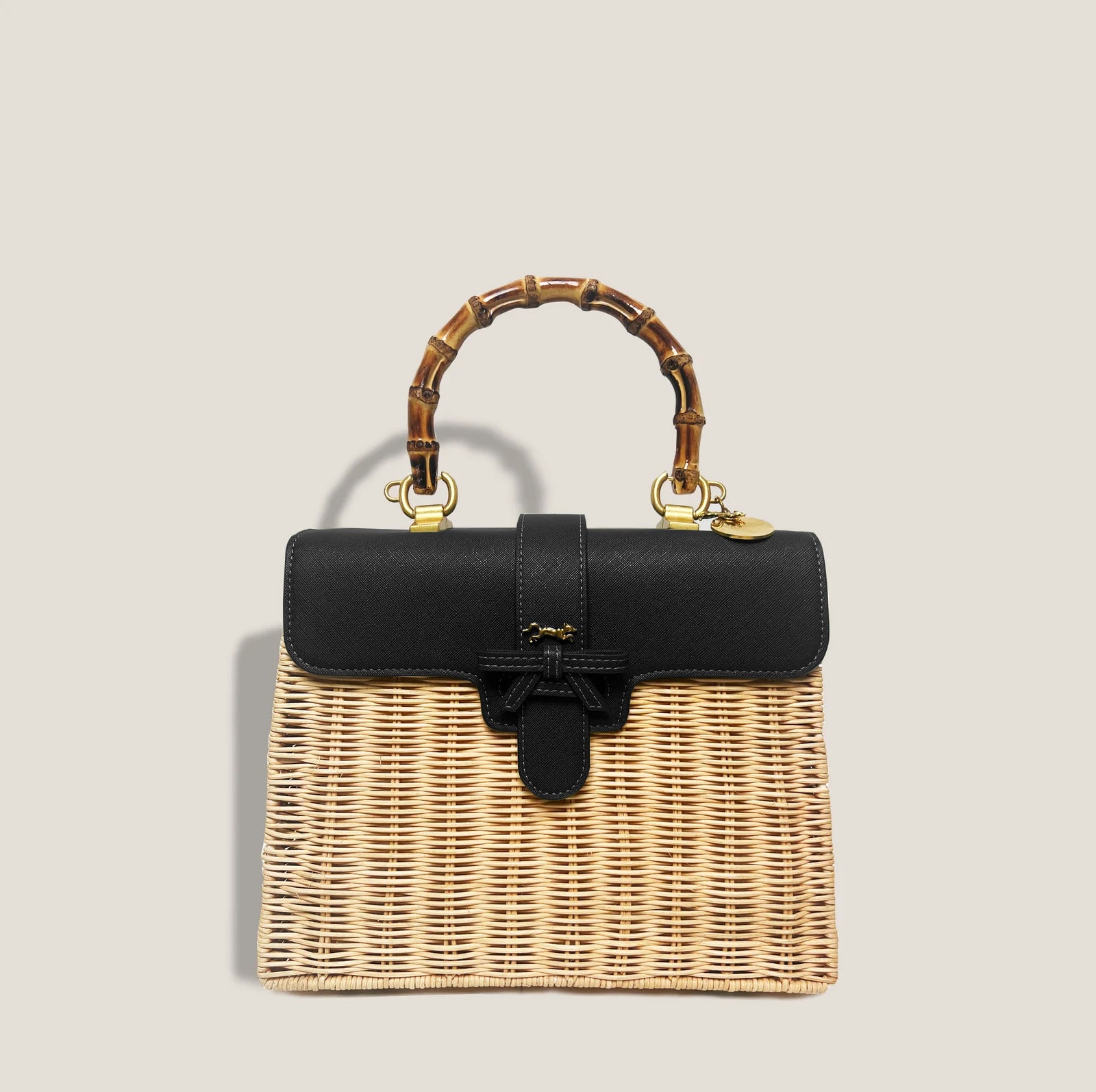 MISS ONASSIS BASKET - NOIR