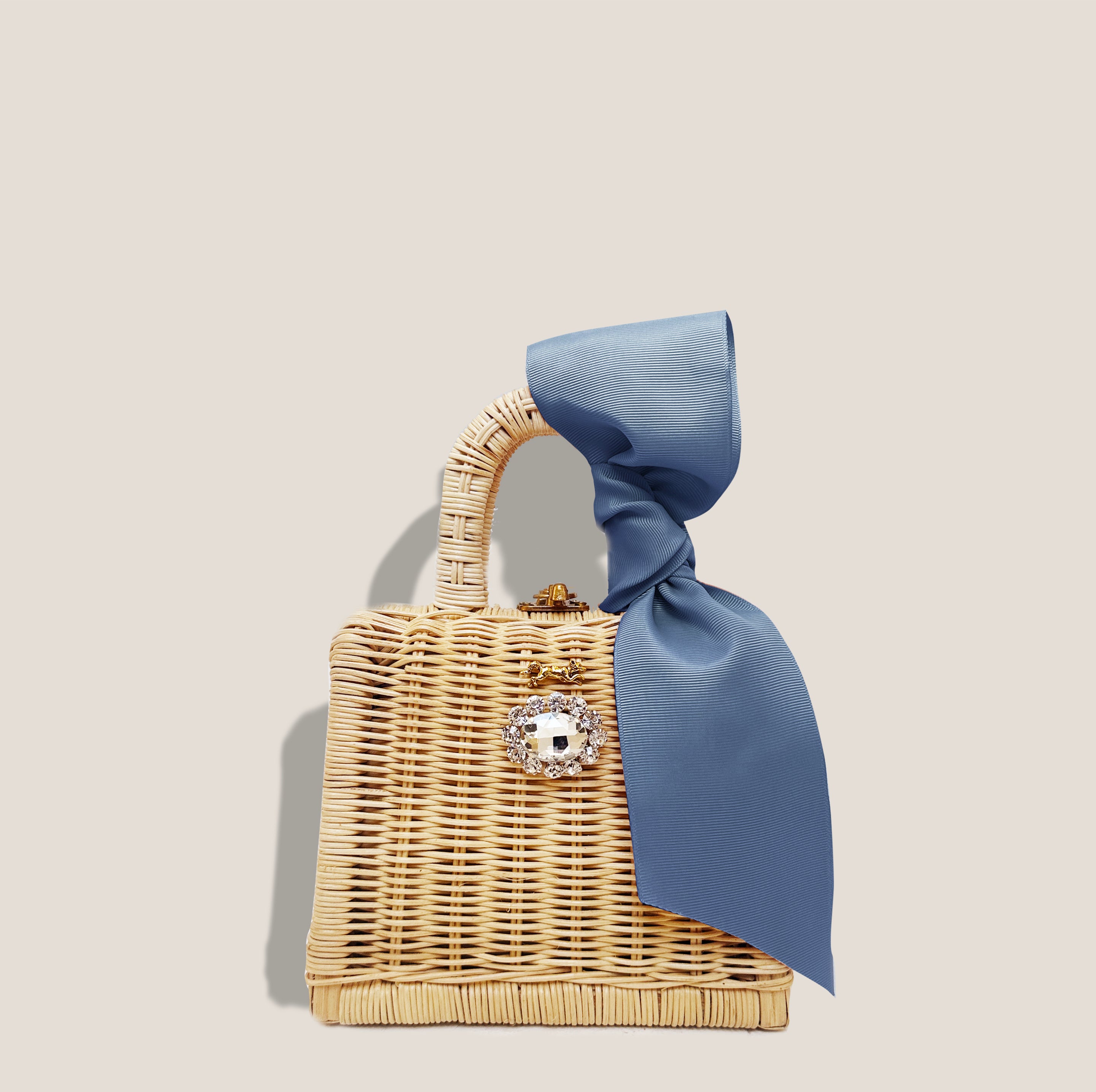 MME. BABY MONACO BAG - CORNFLOWER