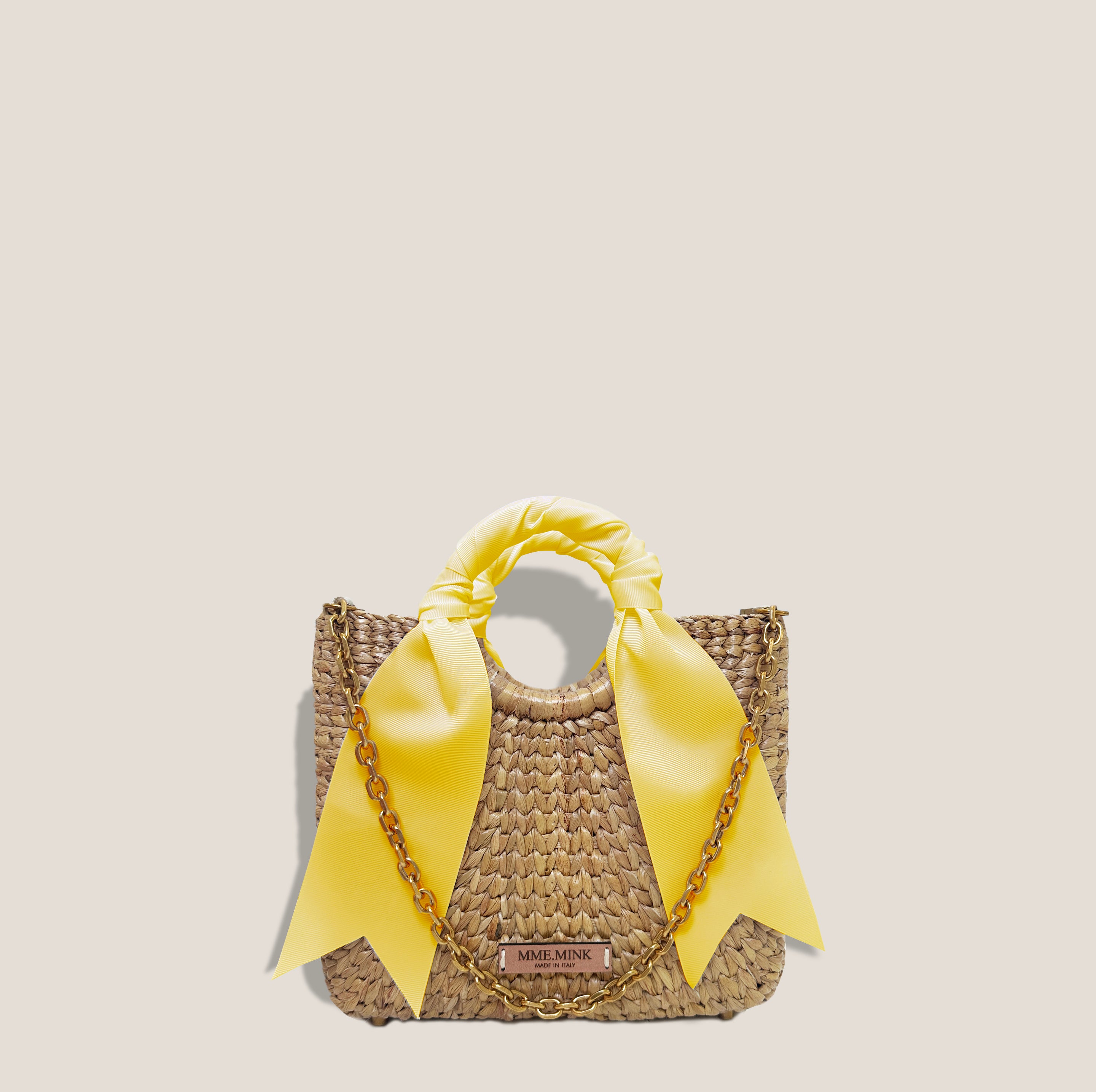 MME. BABY BENTLEY TOTE - Citron