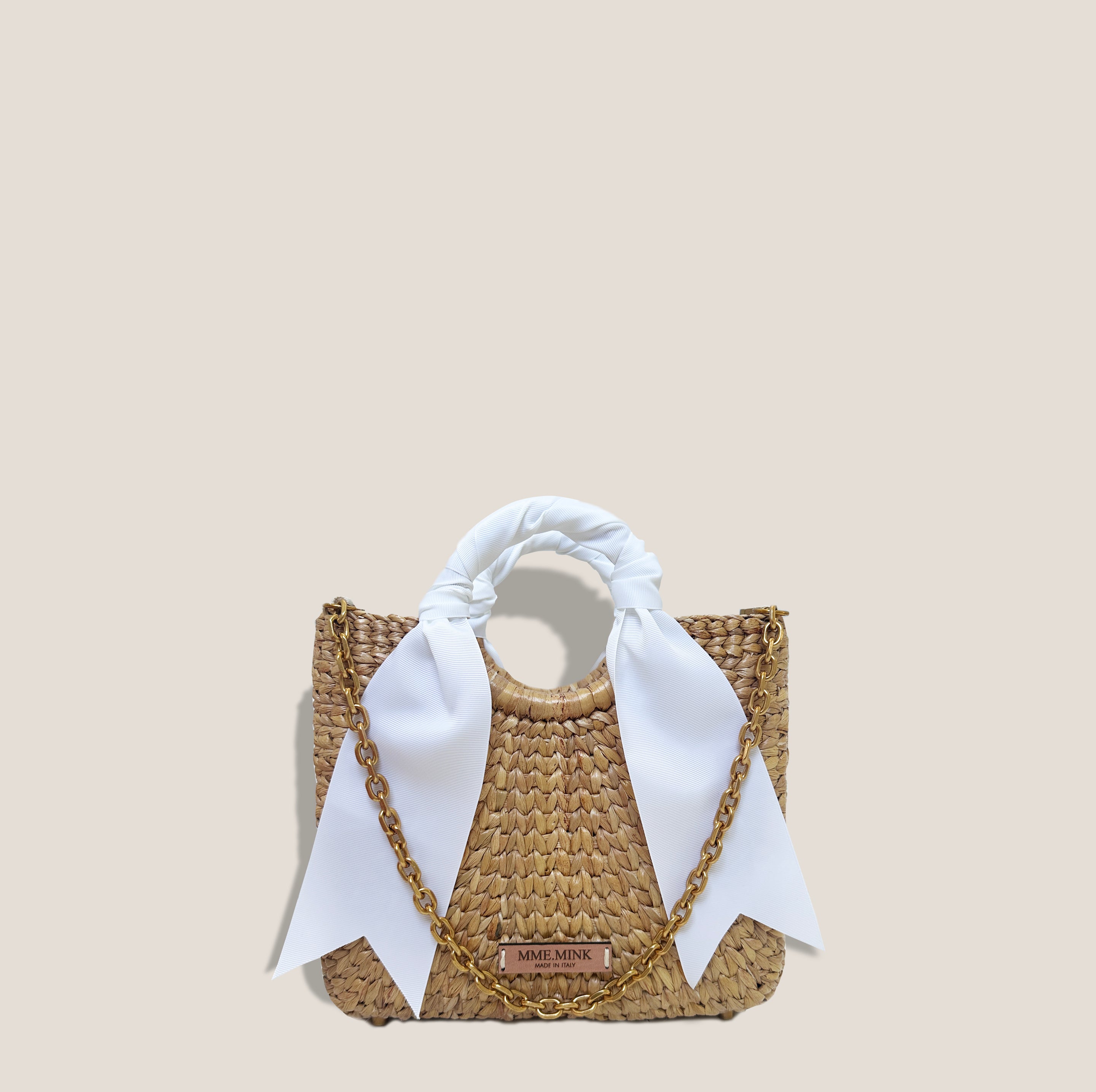 MME. BABY BENTLEY TOTE - Blanc