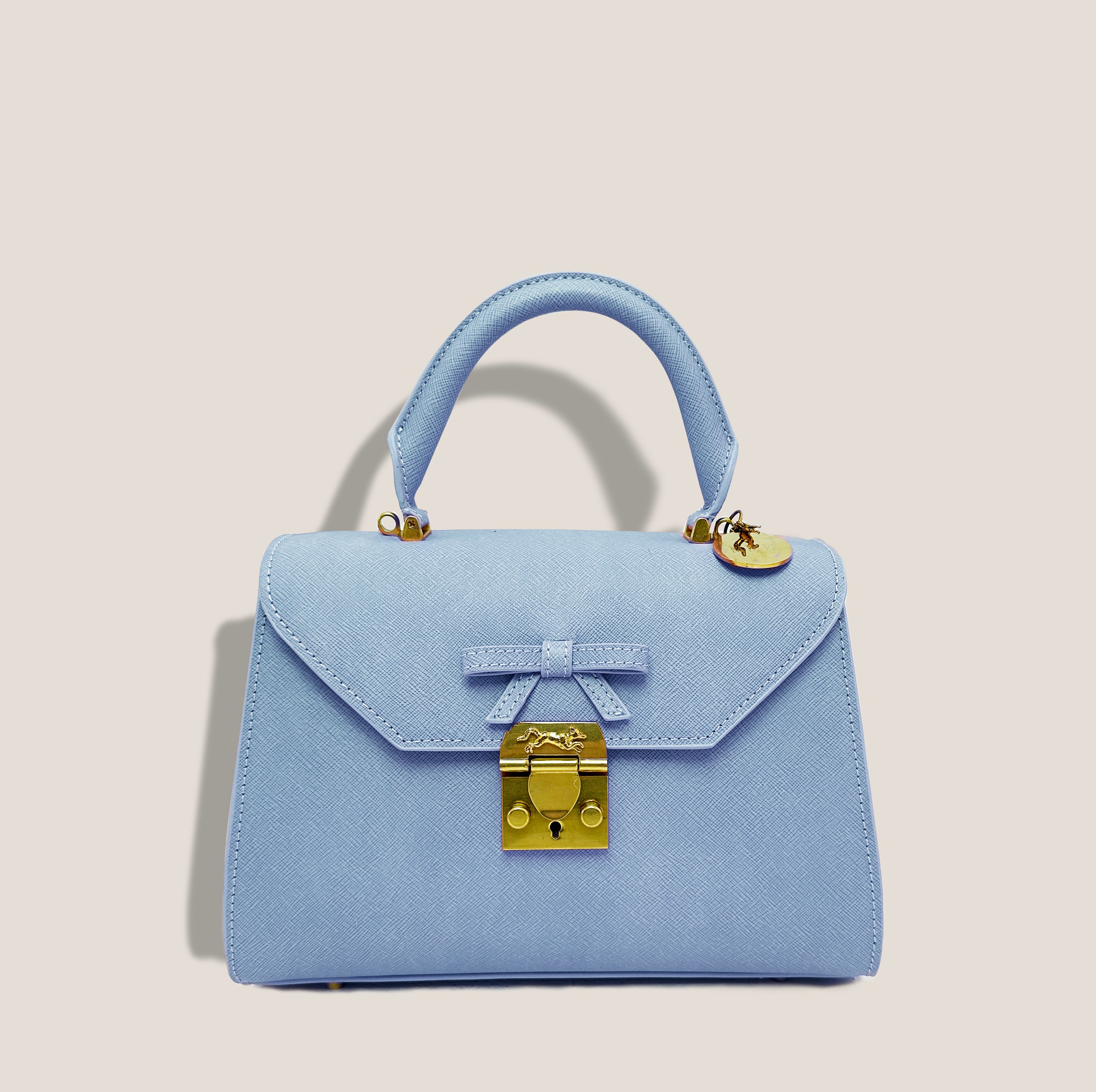 MME. AUDREY BOW Bag - CORNFLOWER