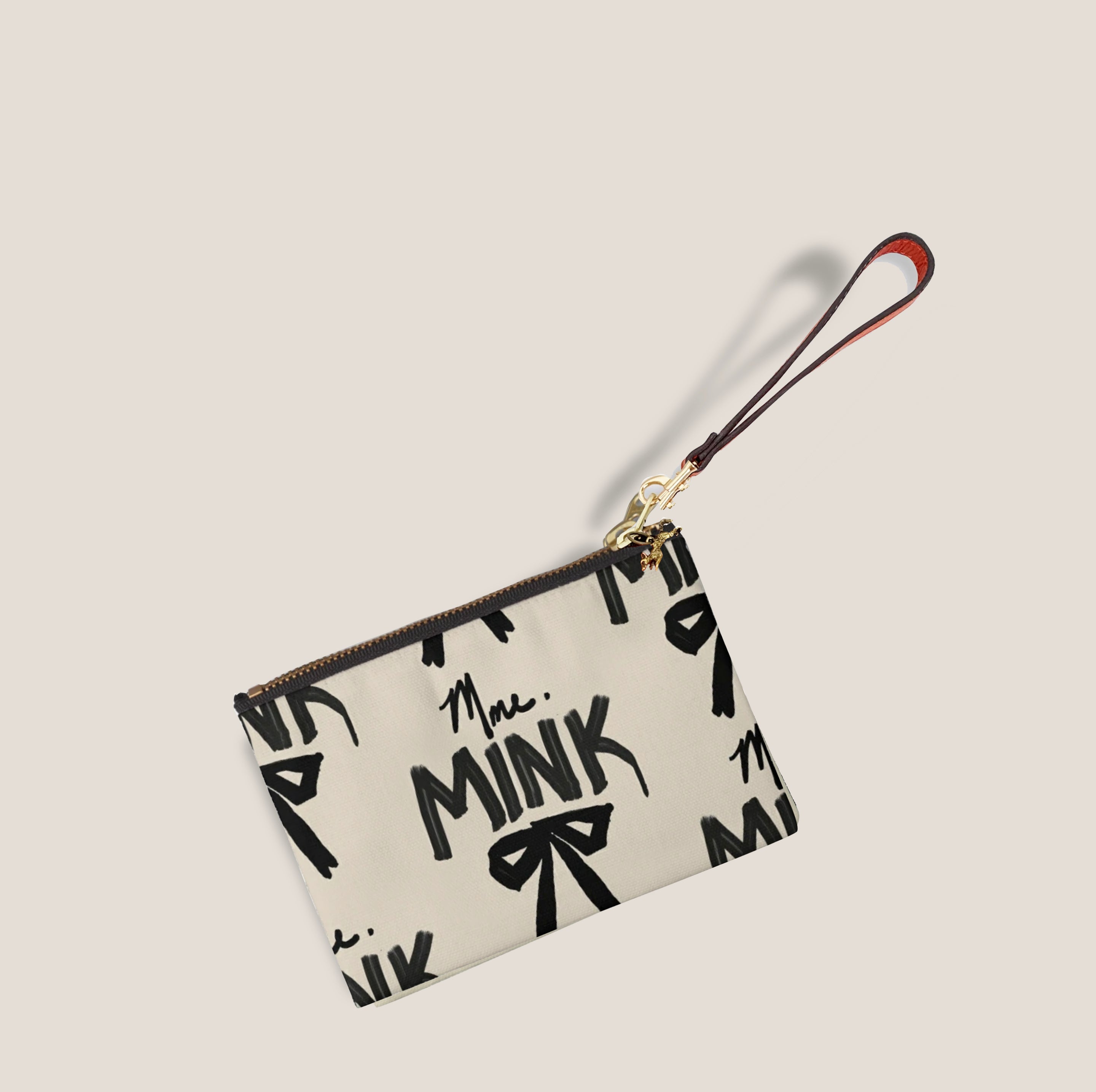 "MEET MME.MINK" Mini Pouchette