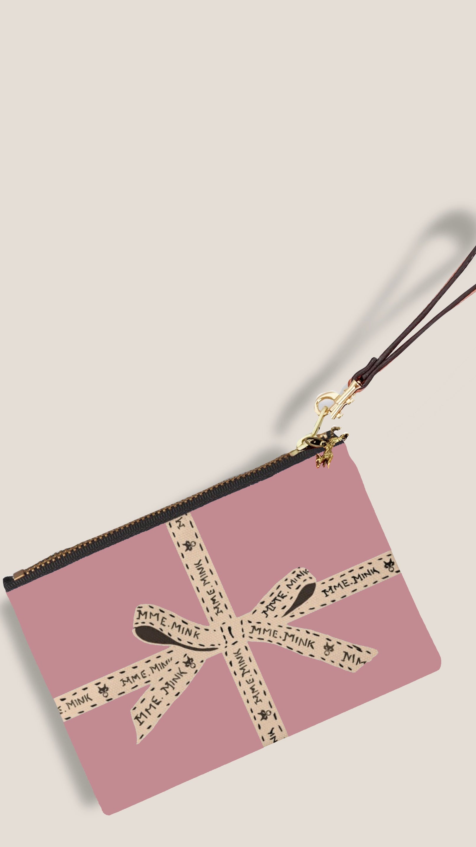 Miss MONEY PENNY Mini Pouchette - ROSE