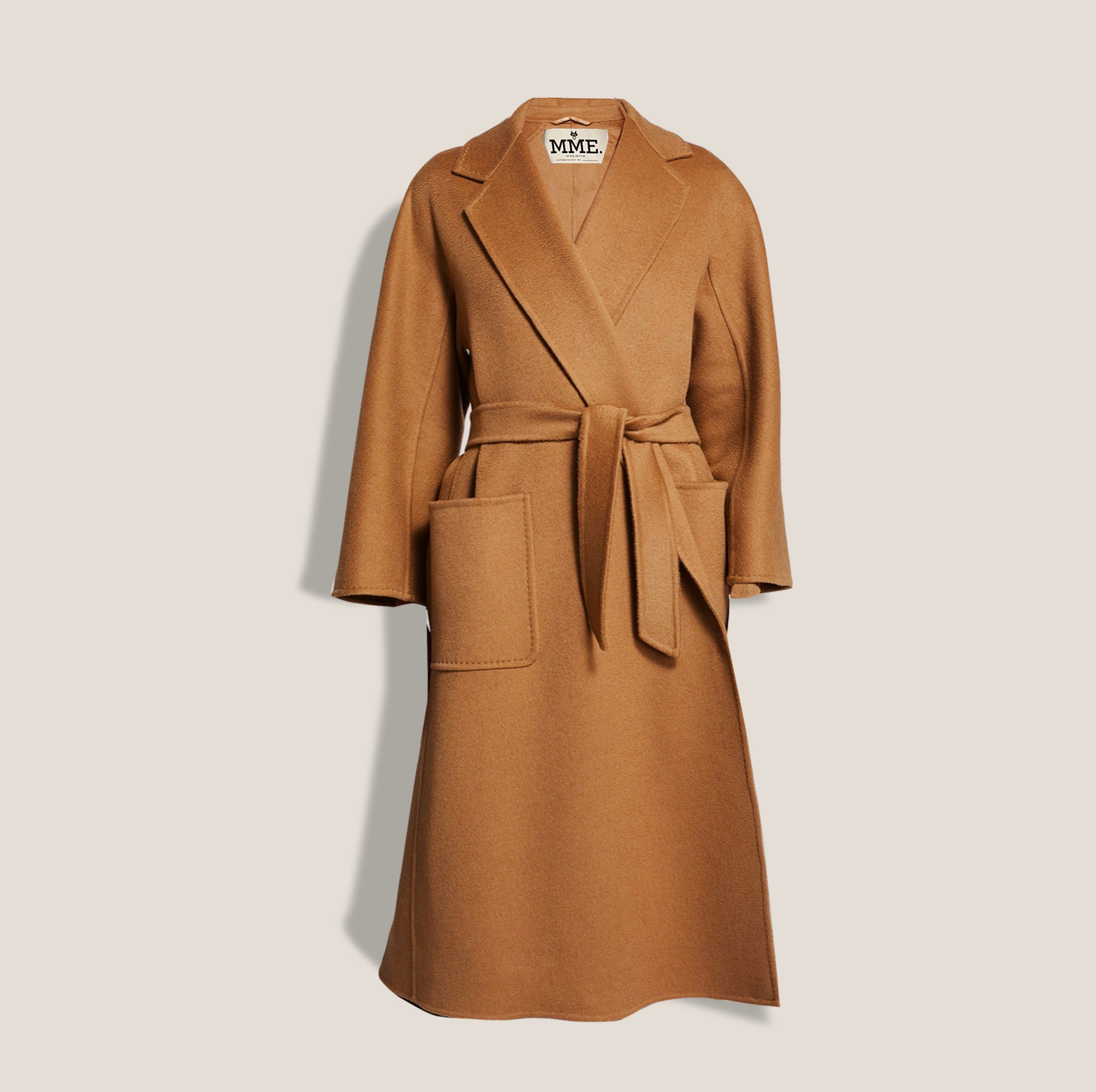 MME. KENNEDY COAT - COGNAC