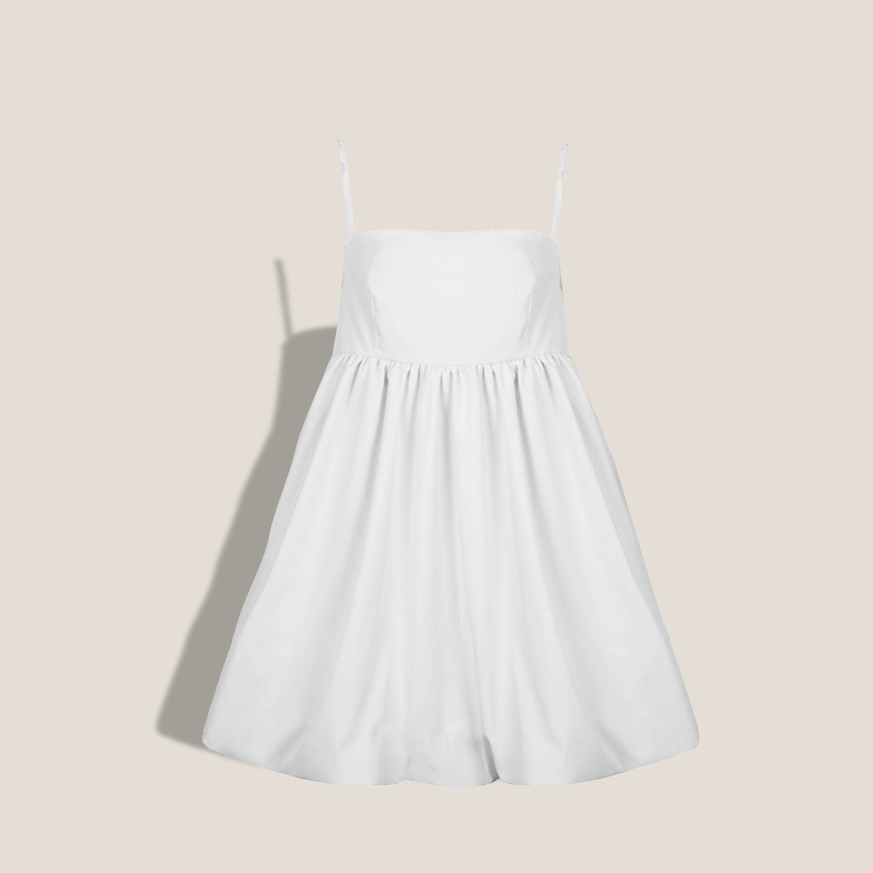 MME. Claire Dress - BLANC*