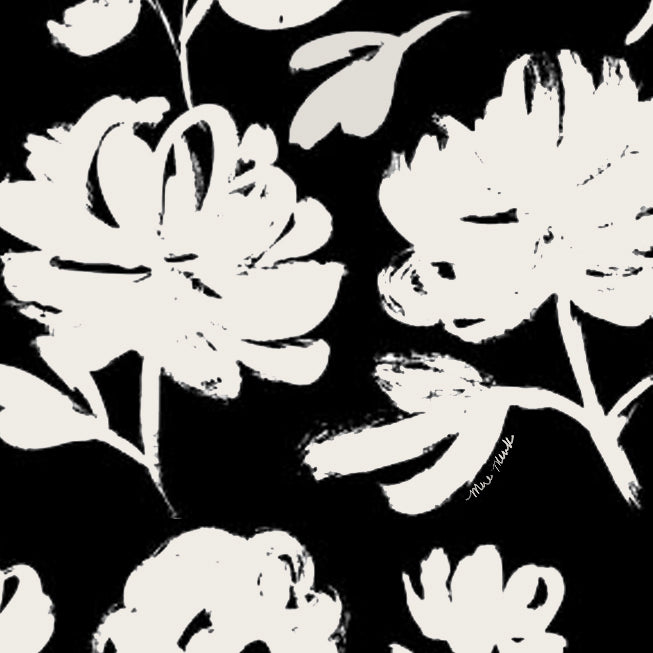 MME. CAP FERRAT GARDEN DRESS - NOIR