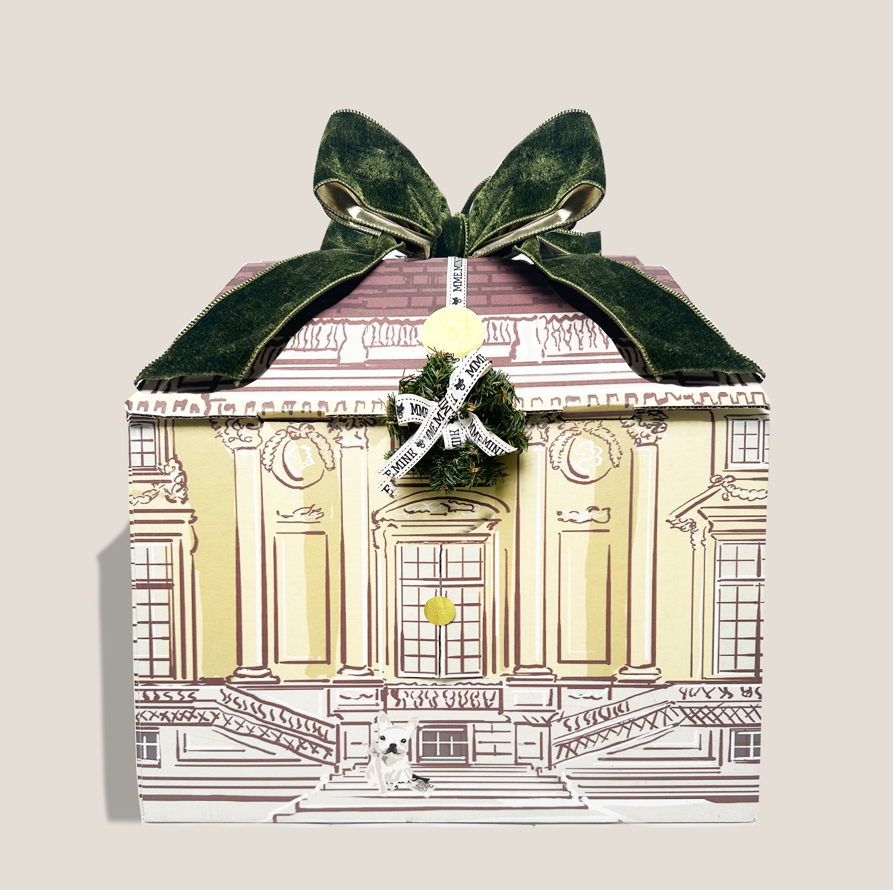 THE CARLTON BOW BAG in Poppy