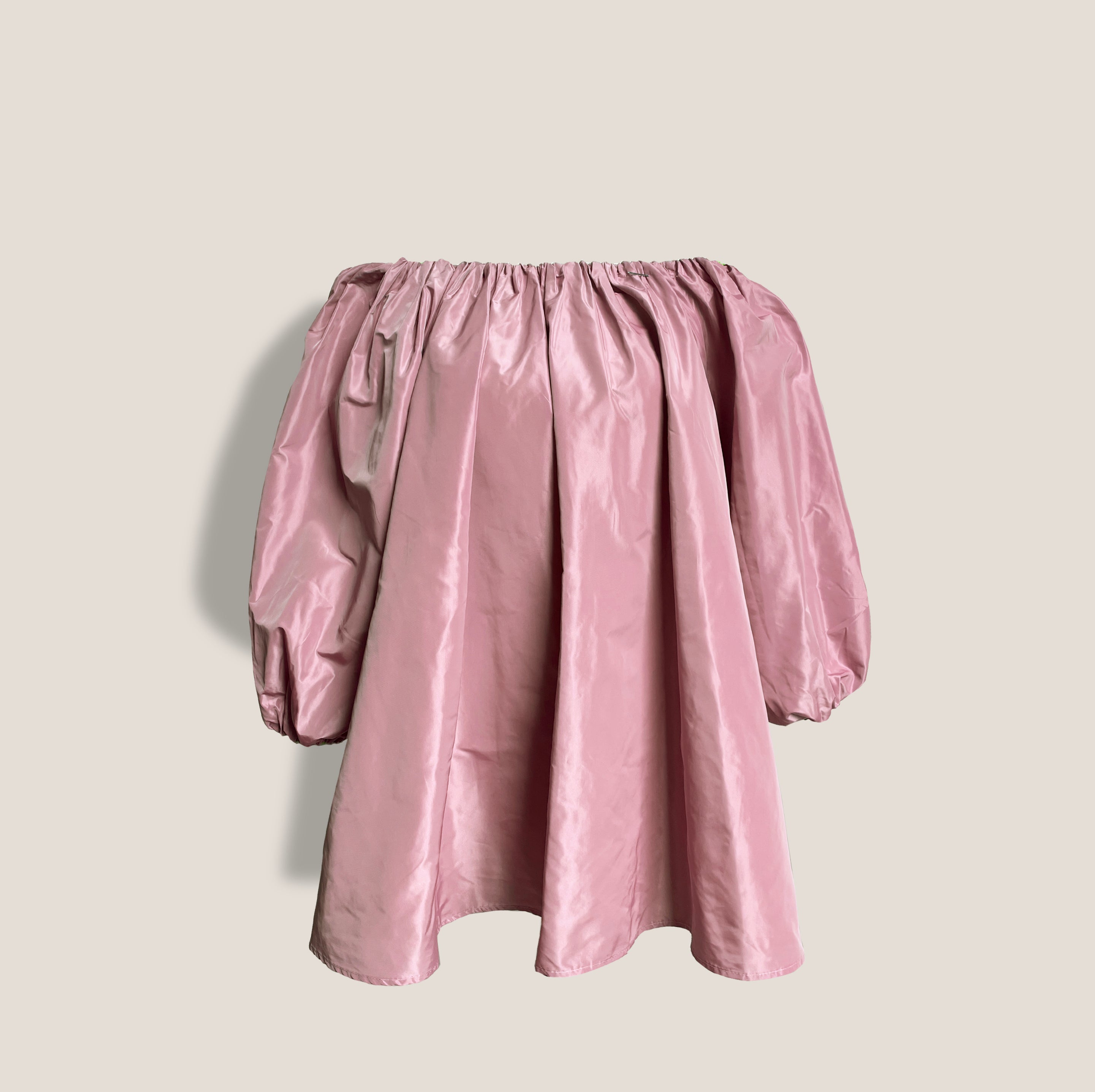 MME. GRACE Dress - Reversible CORNFLOWER/ROSE*