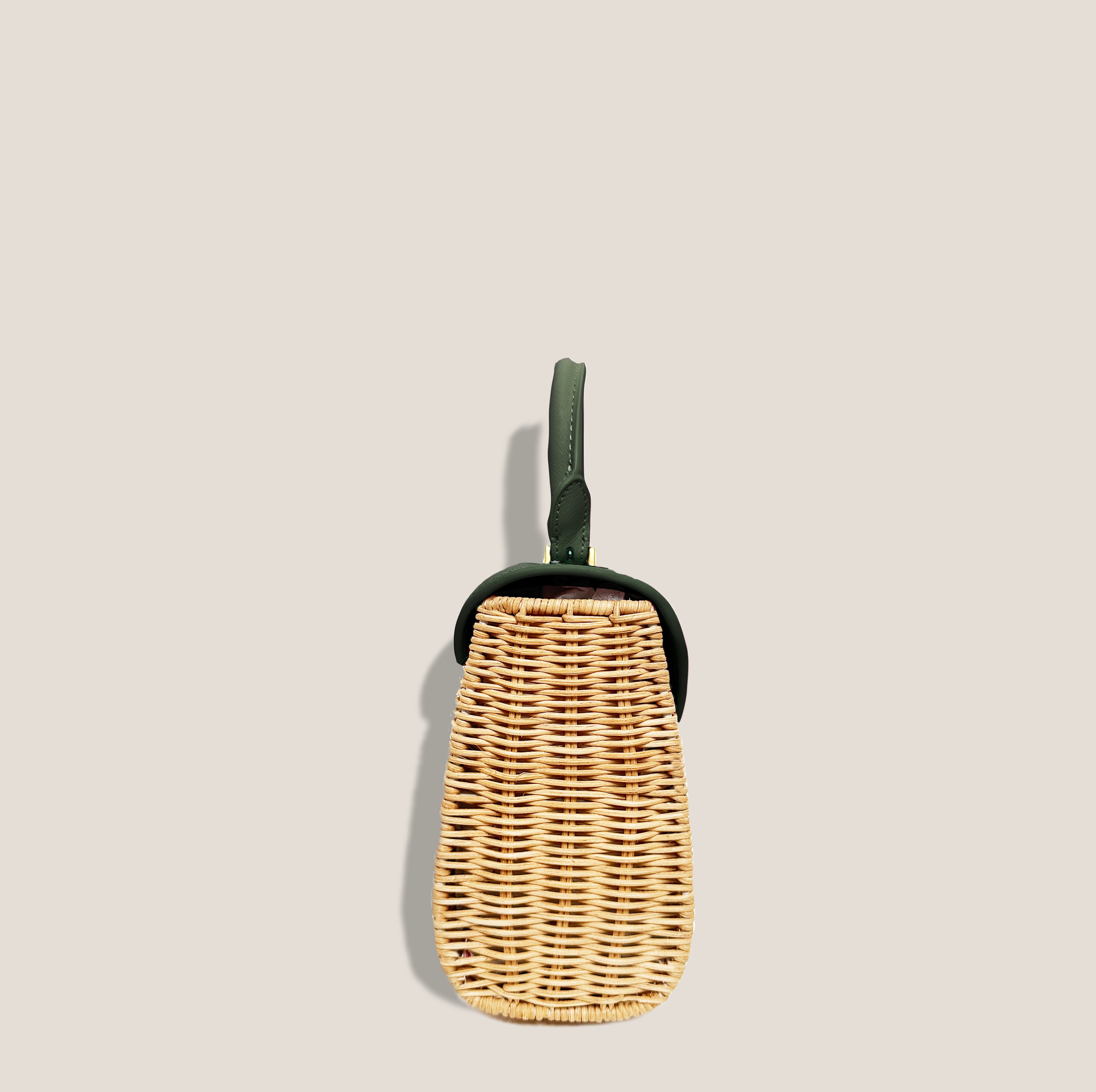 MME. AUDREY BASKET Bag - MOSS