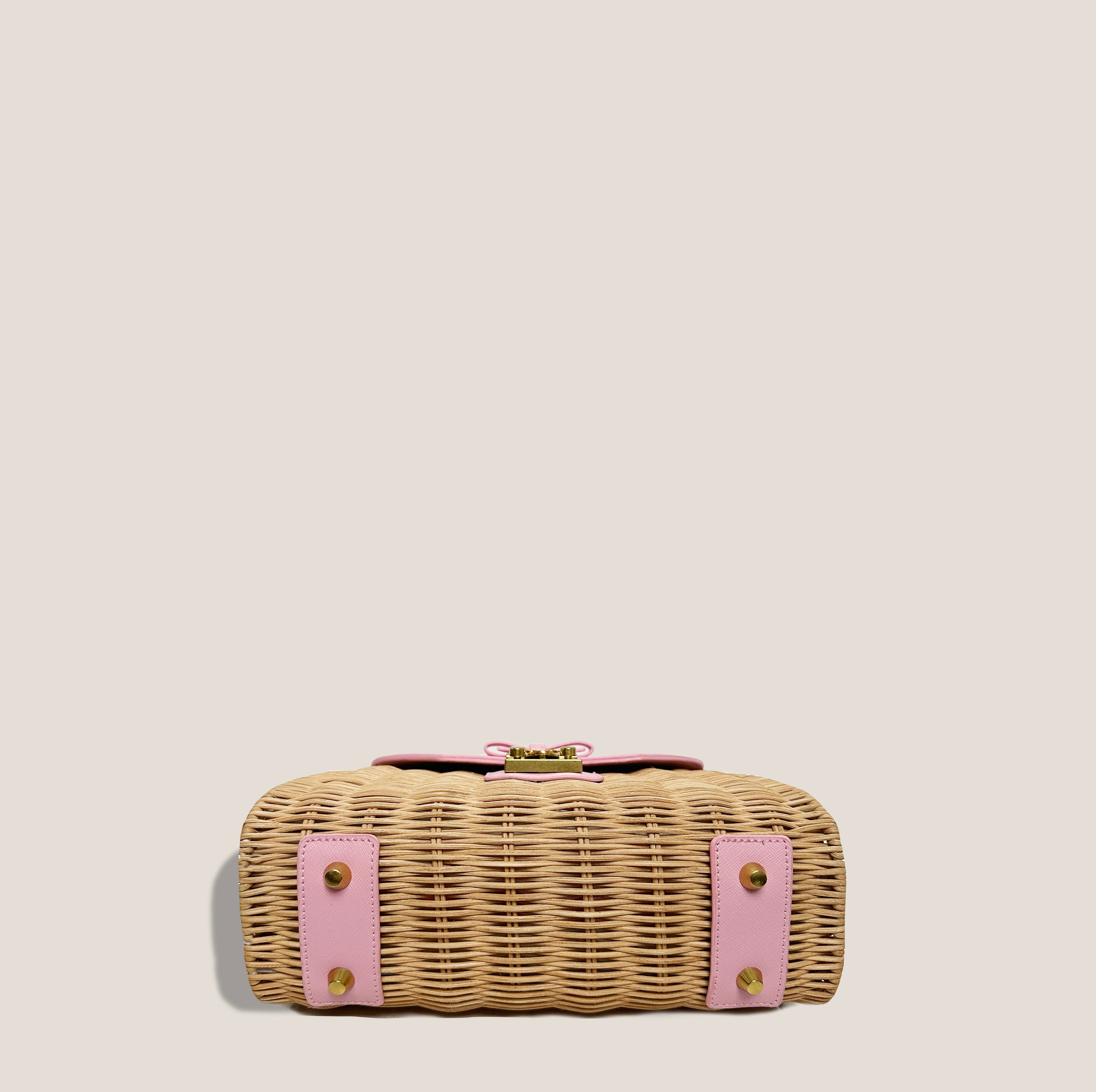 MME.MINK x THE COLONY HOTEL PALM BEACH LADY BASKET BAG