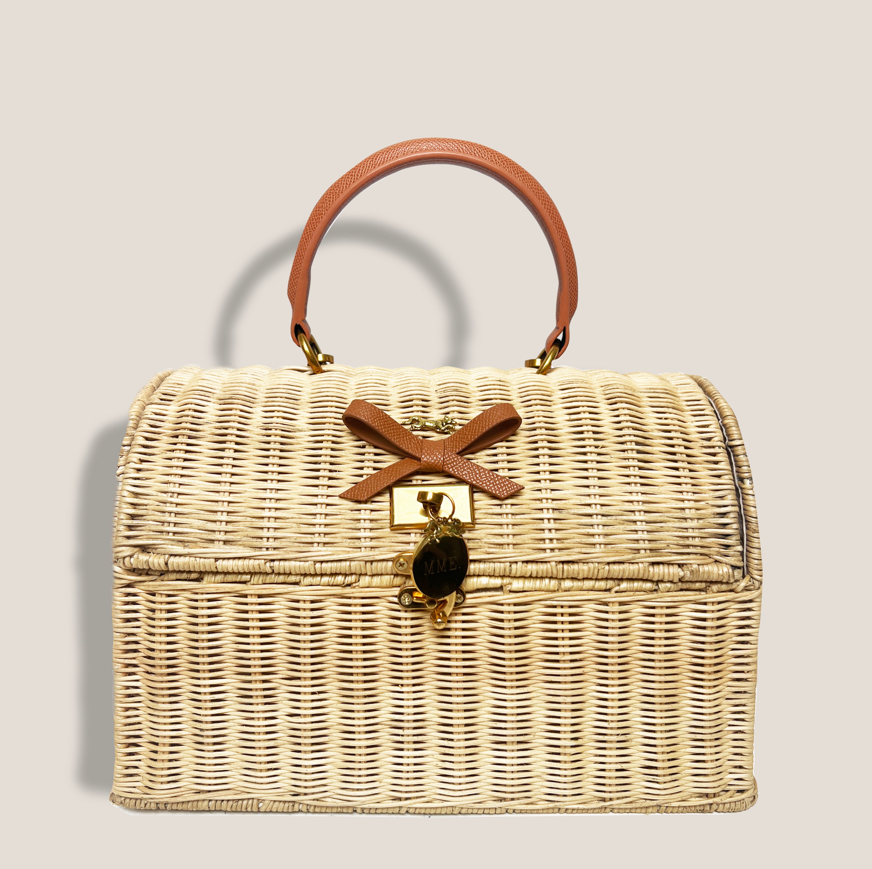 The MME.MINK TRUNK No. 2 - COGNAC