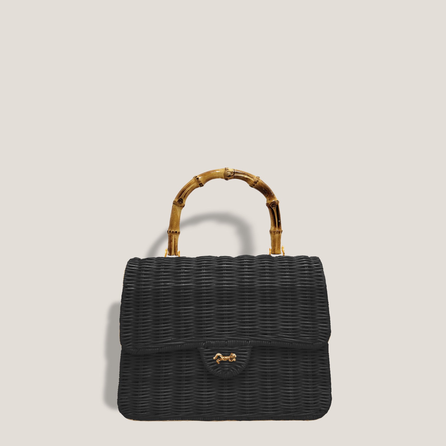MME. BELGRAVIA BASKET - NOIR