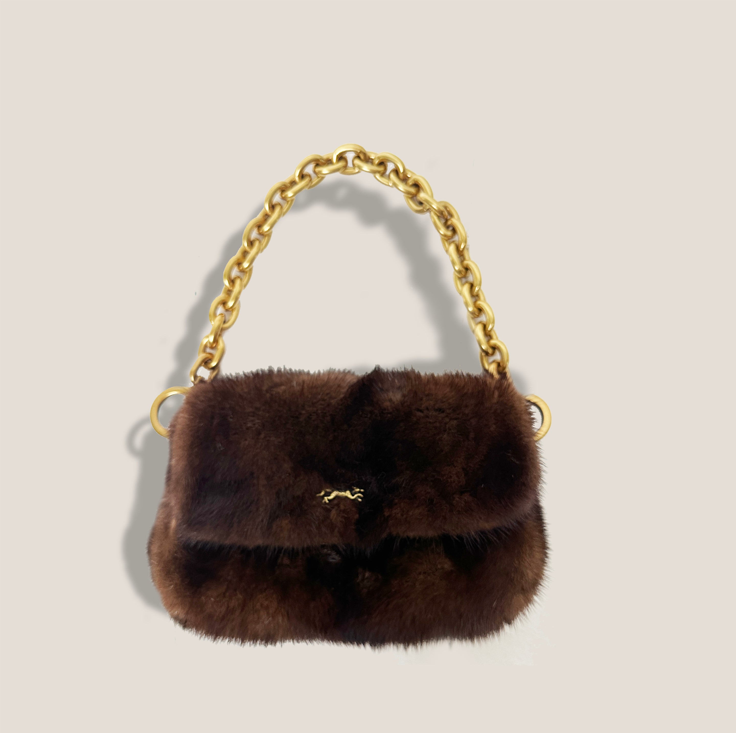 MME.MINK VINTAGE MINK - SABLE Clutch