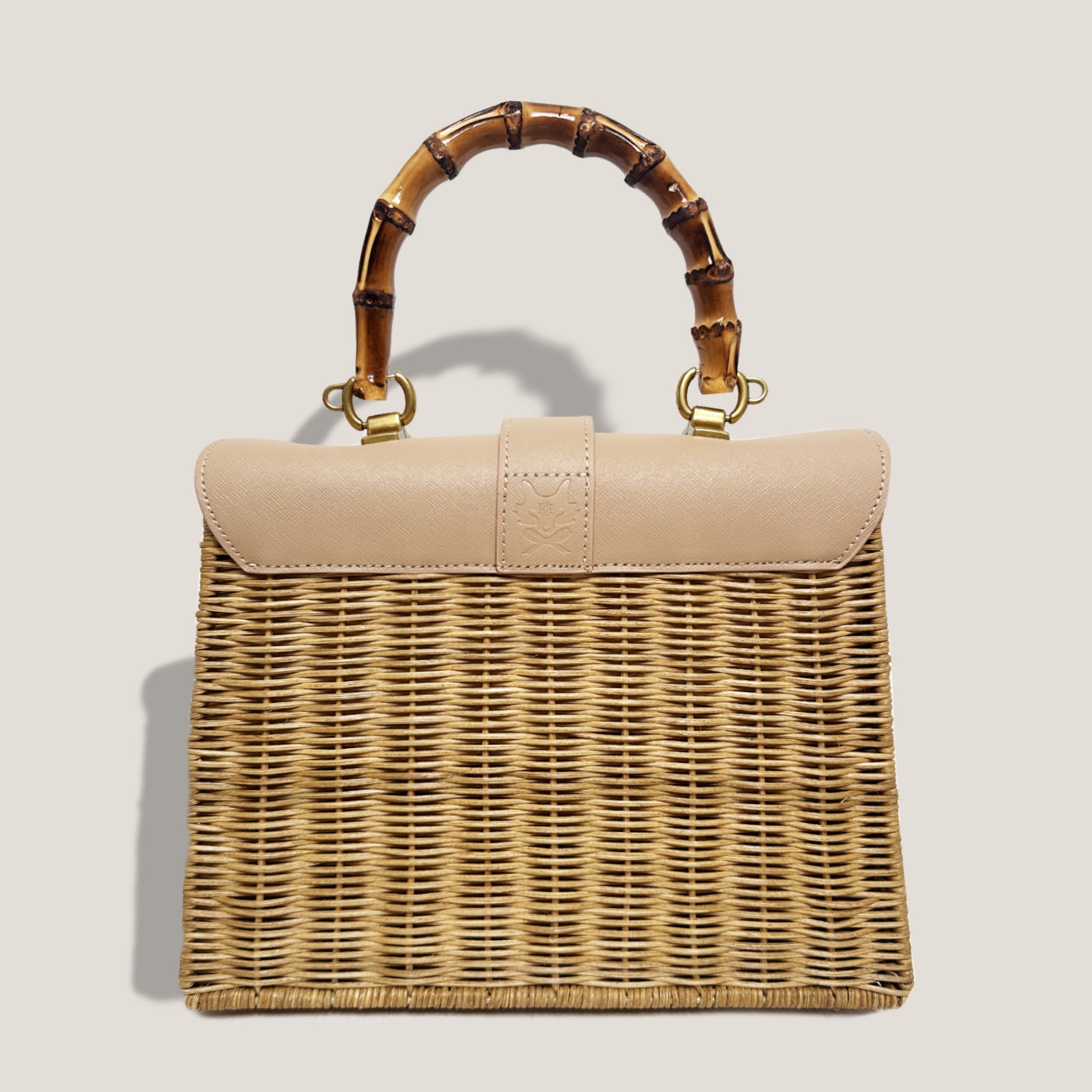 MISS ONASSIS BASKET - NUDE