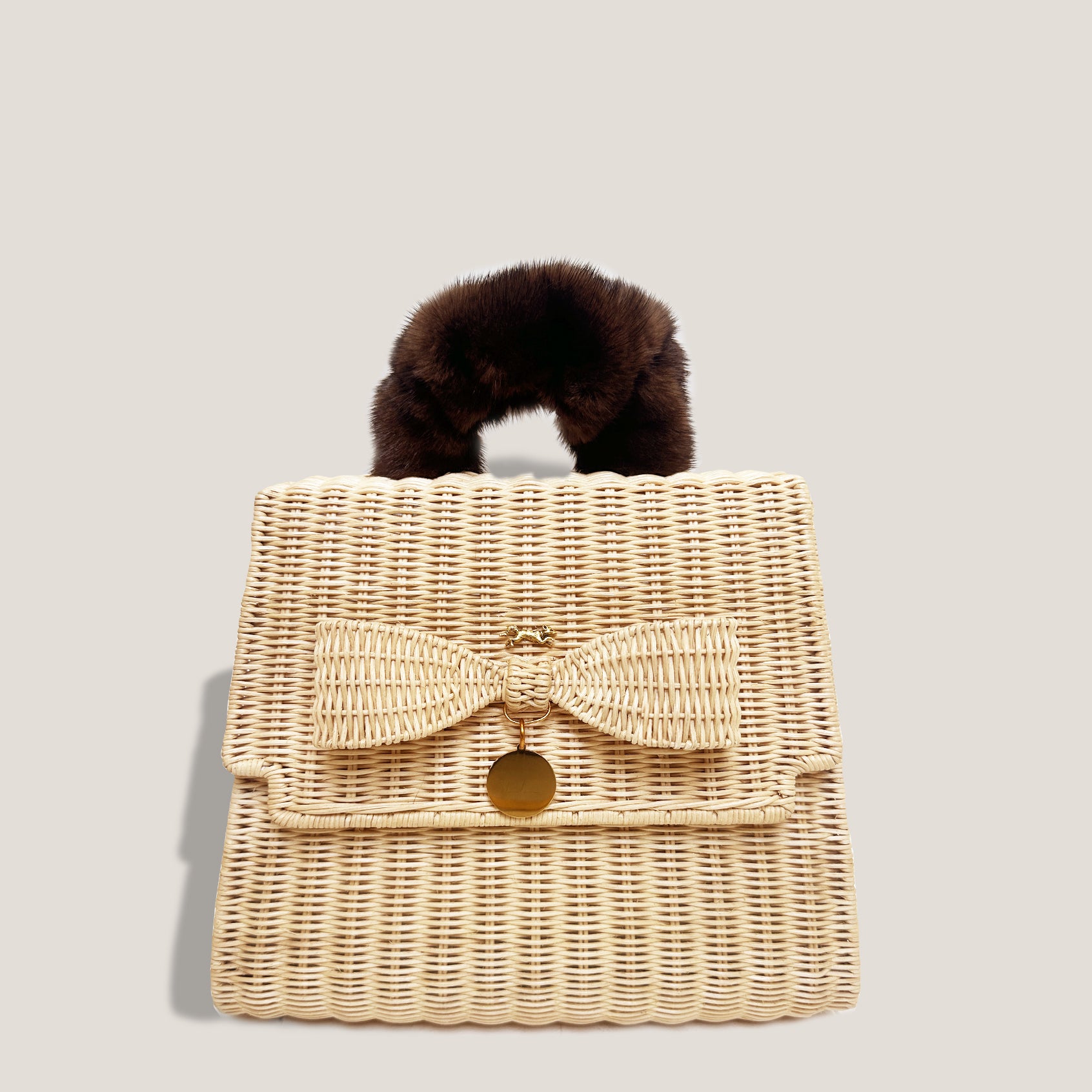 MME. ORANGERIE BOW MINK GRAND - Sable