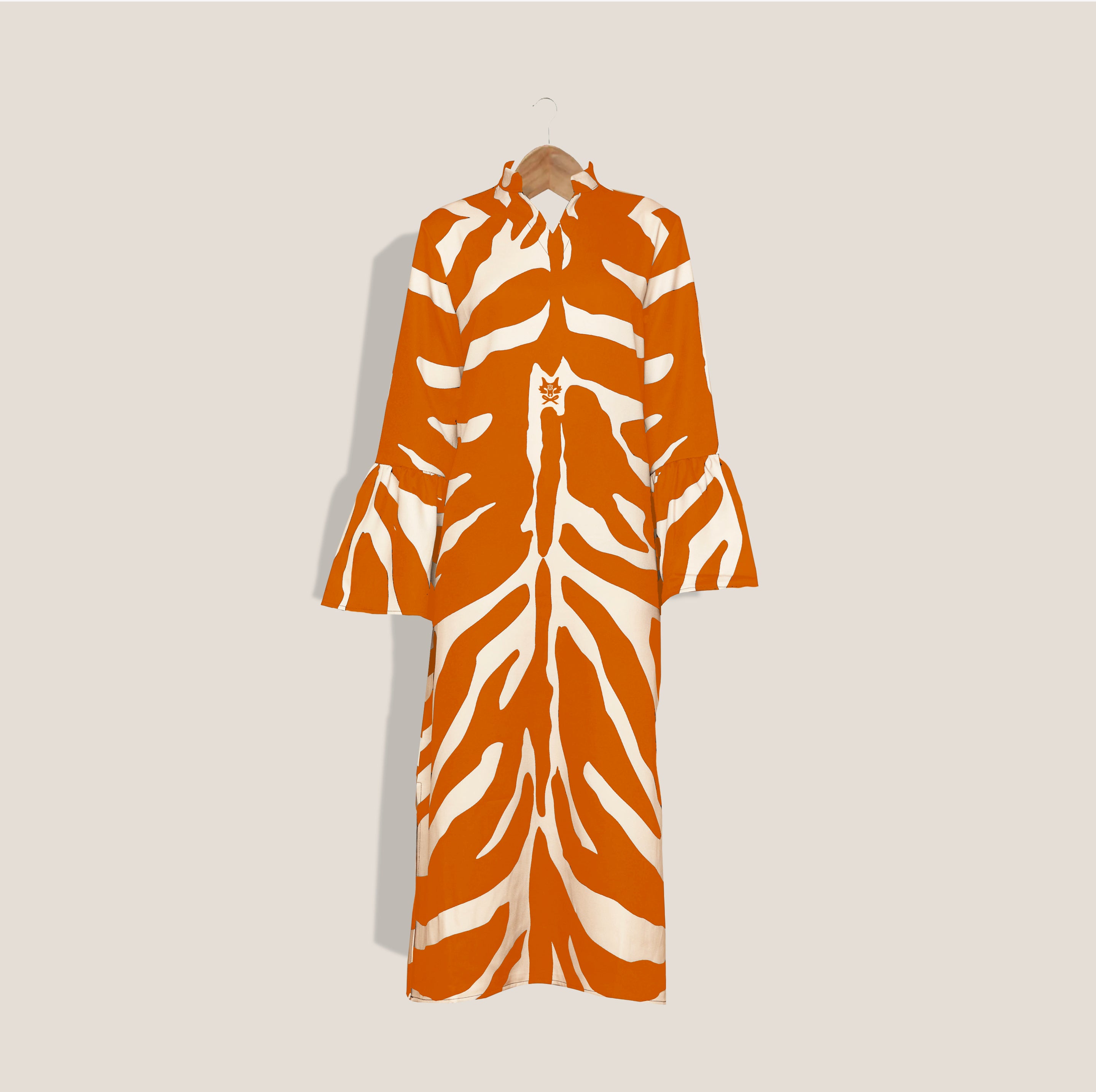 MME. "ZEBRA" PALM BEACH Dress - CLEMENTINE