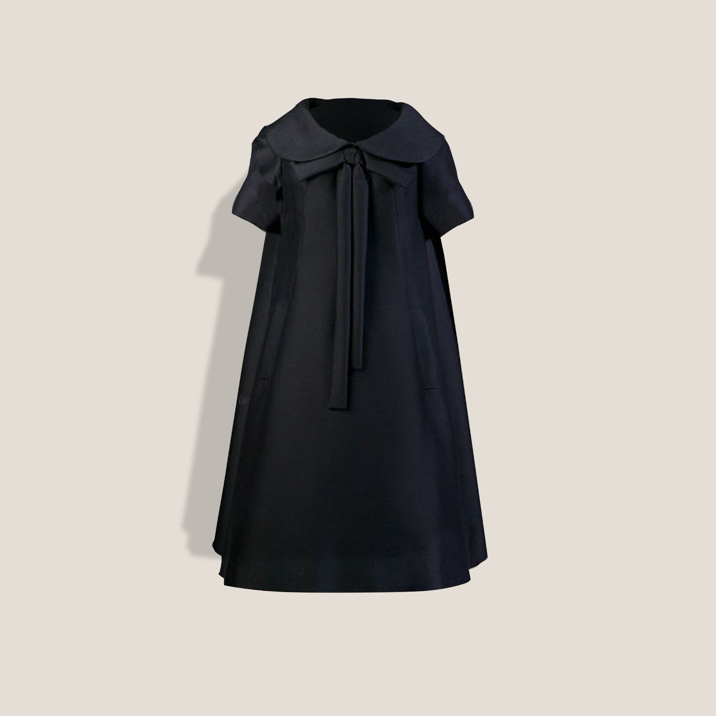 MME. MISS MAYFAIR DRESS - NOIR