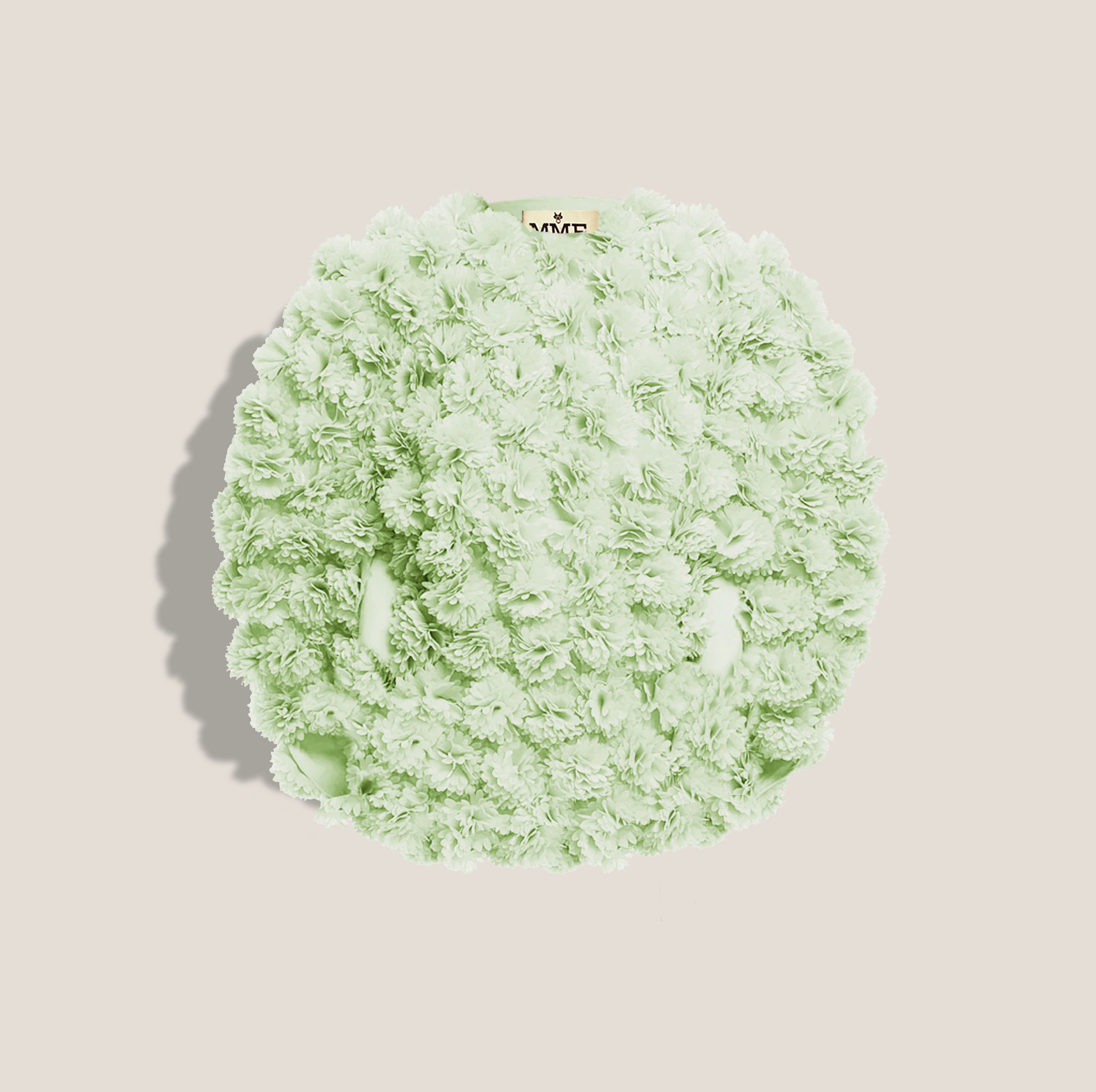 MME. POOFE FLOWER DRESS - FRENCH GREEN