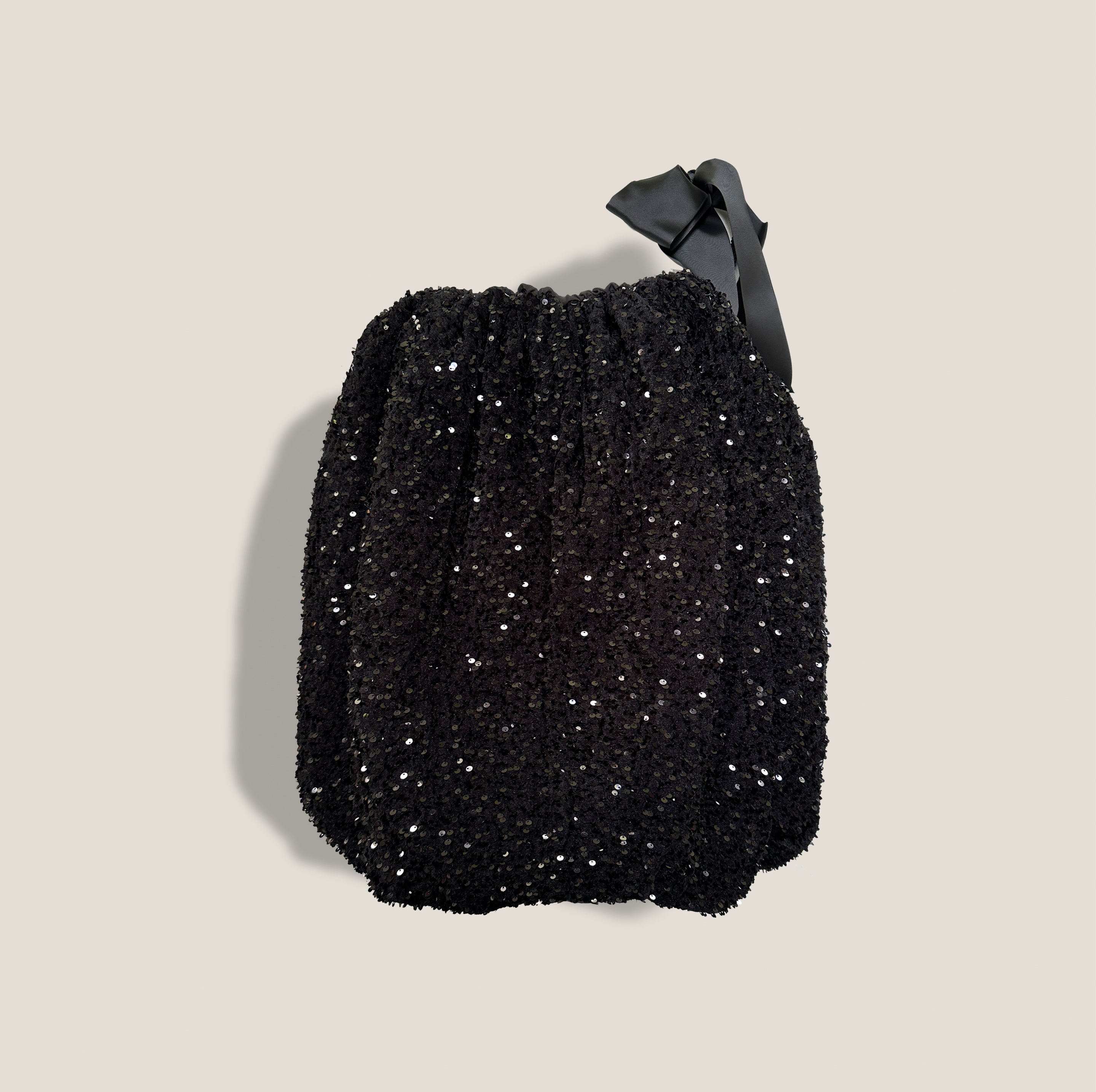 MME. "SEQUIN" BUBBLE Dress - NOIR