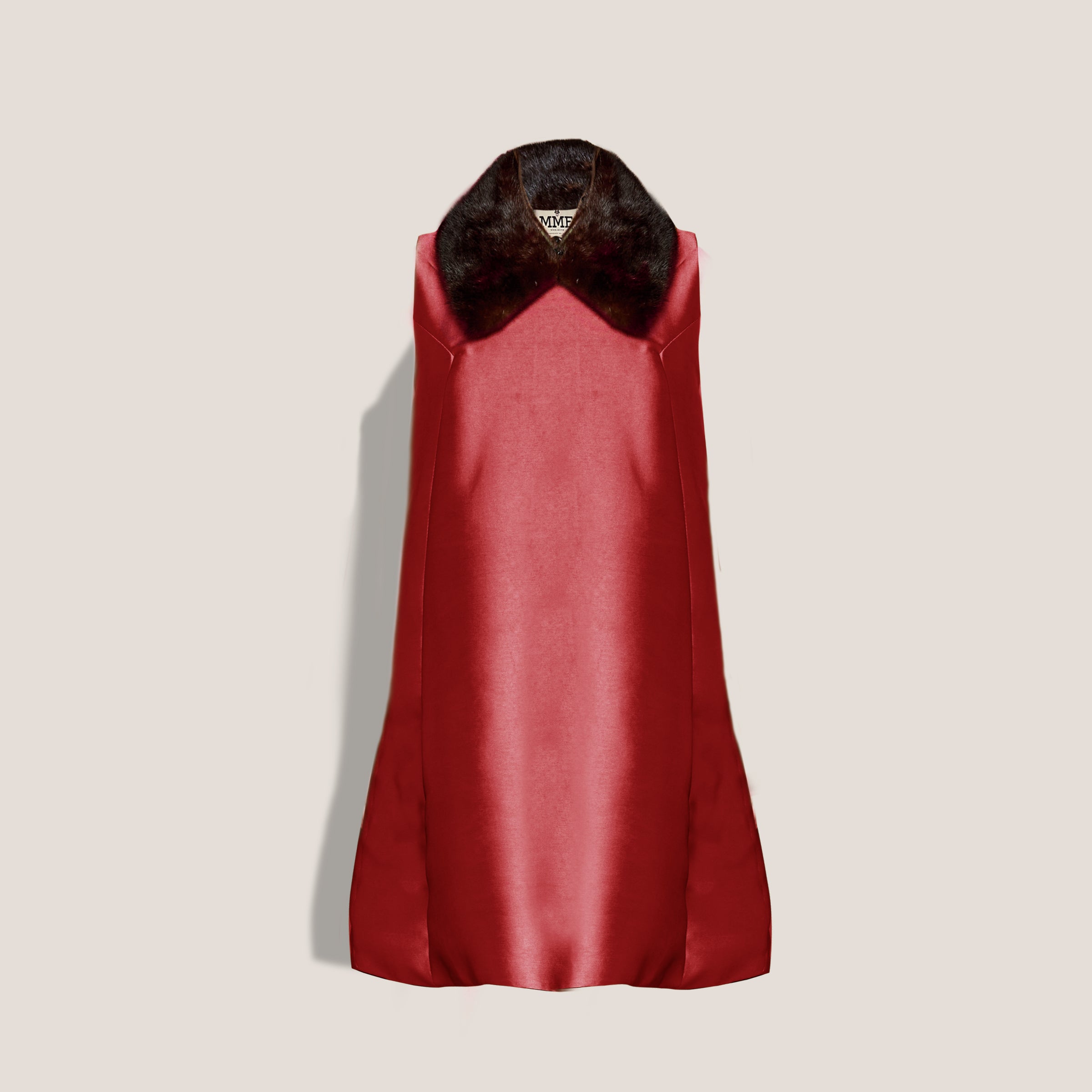 MONACO MINK CAPELETTE DRESS