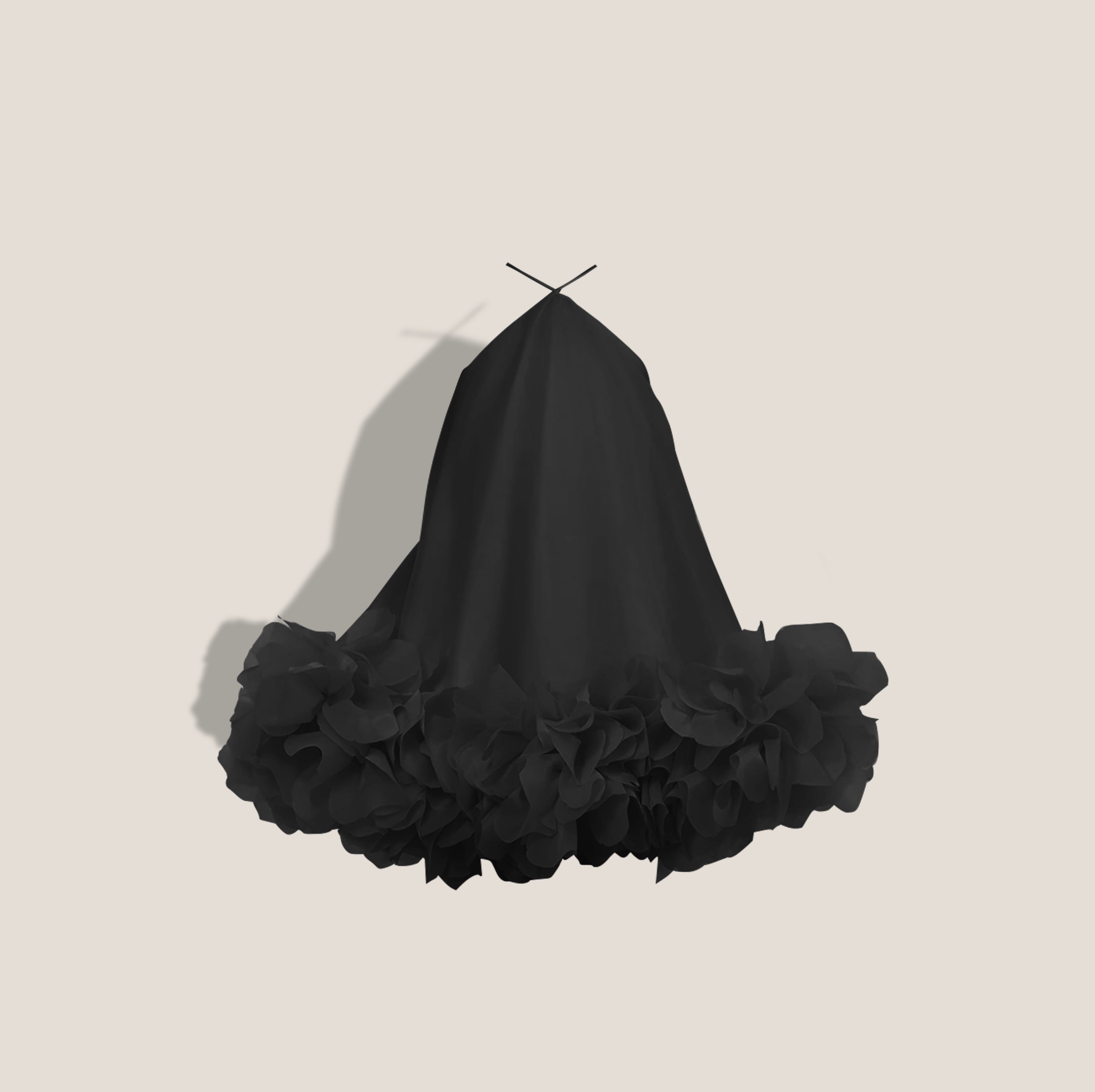 MME. FLOOFE DRESS - NOIR