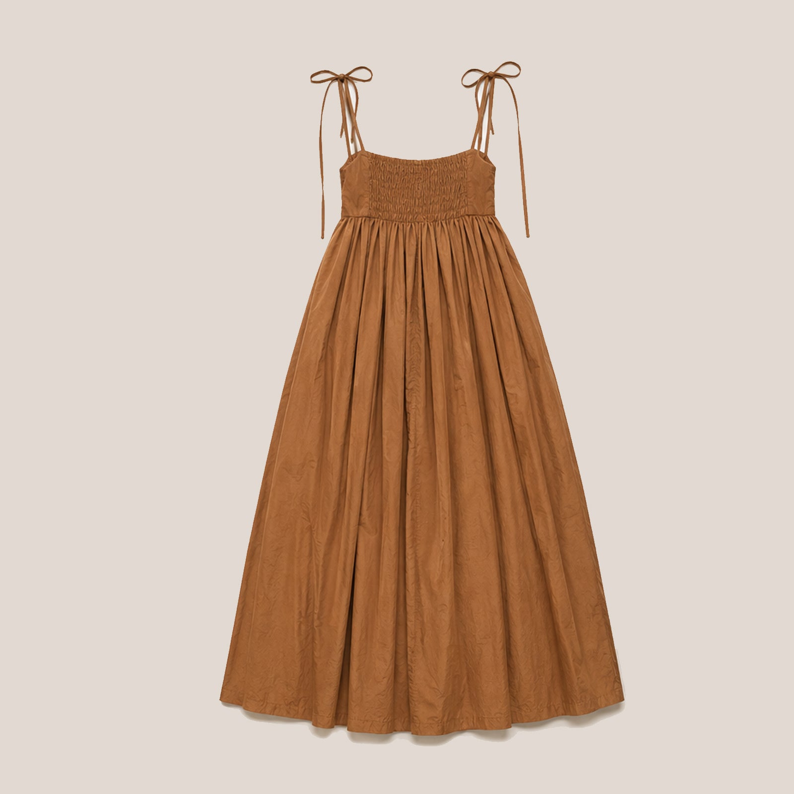 MME. ROYCE Dress - COGNAC