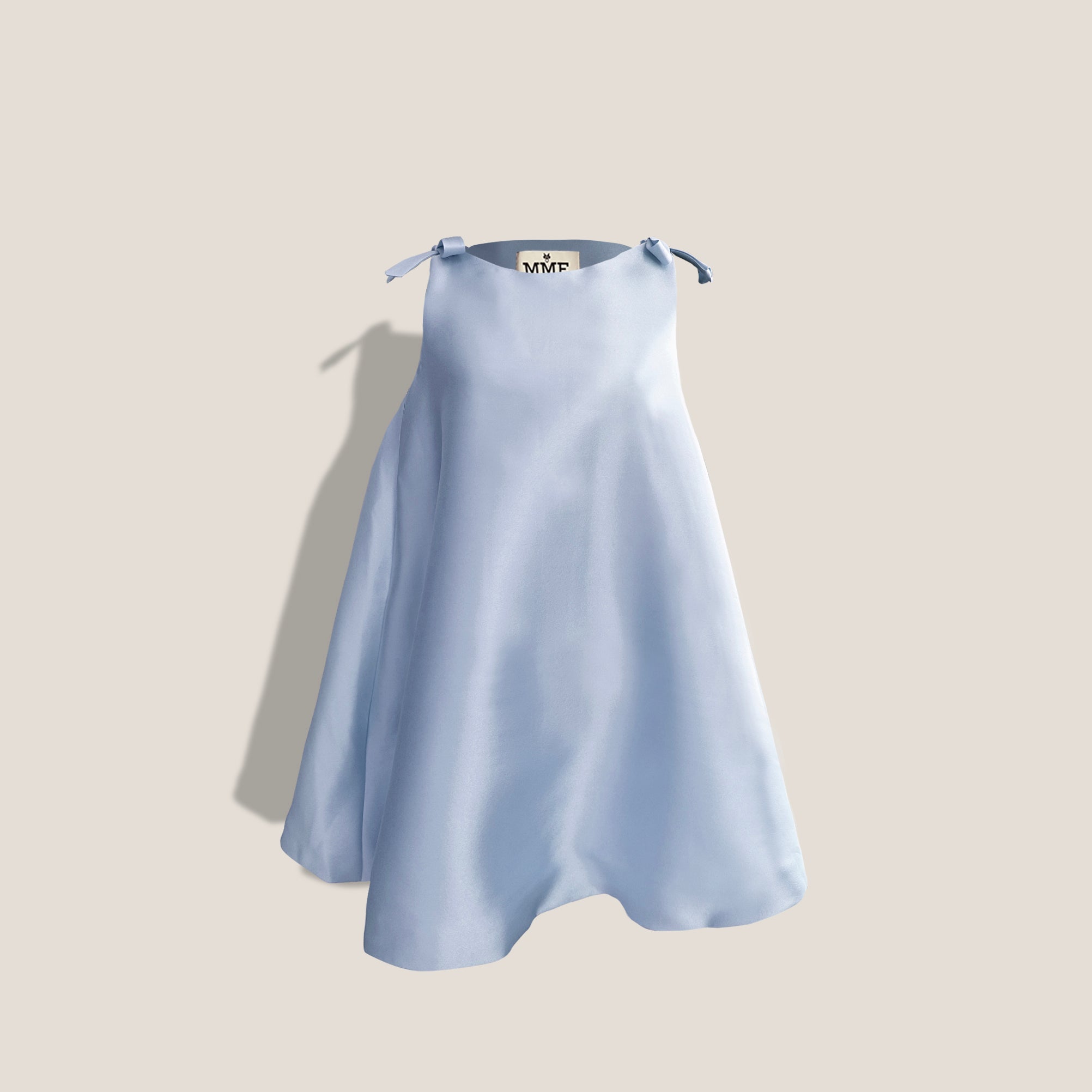 MME.MINK OPERA BALL DRESS - BABY CORNFLOWER