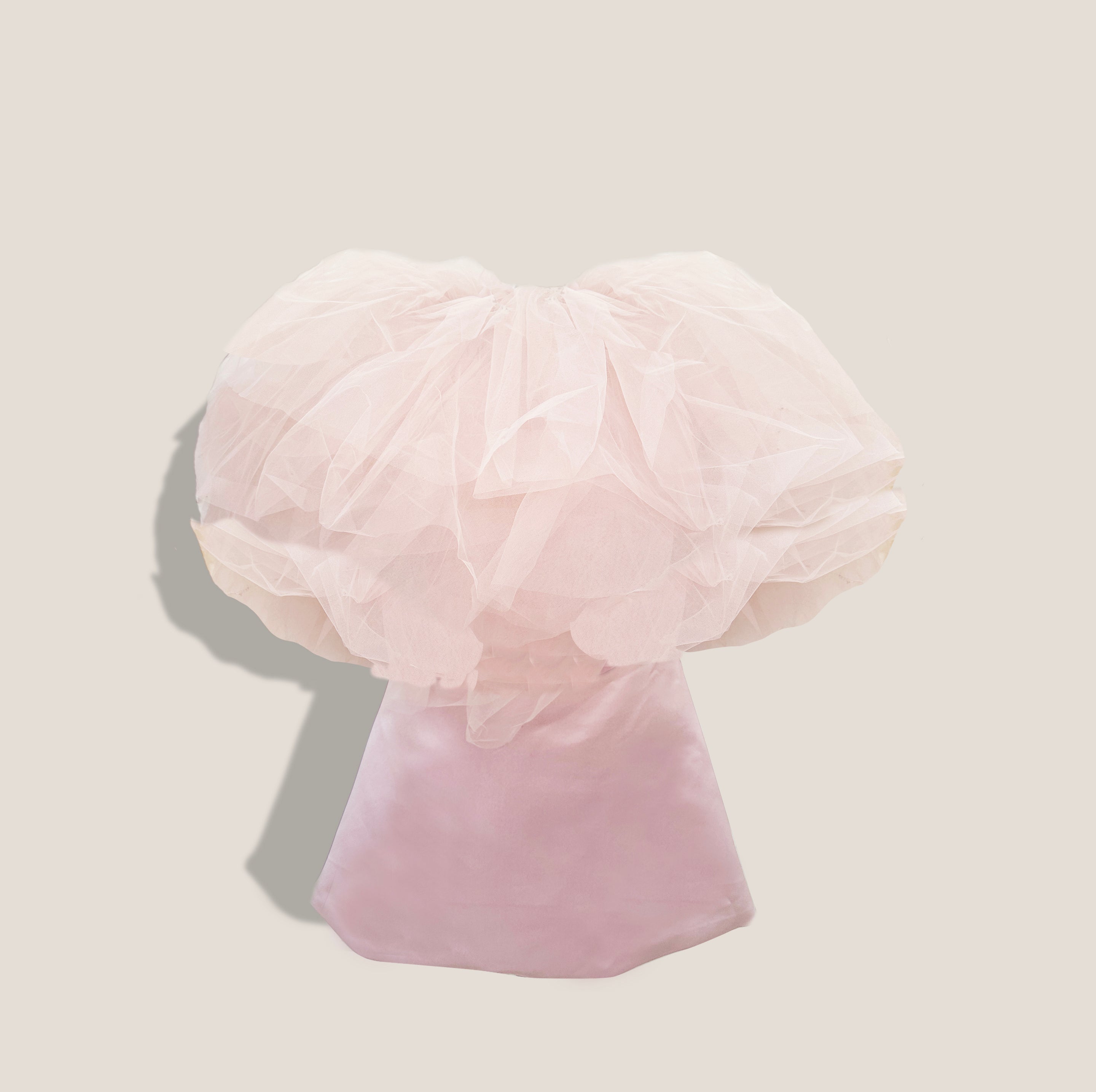 MME. TULLE SAMANTHA Dress - BARELY PINK