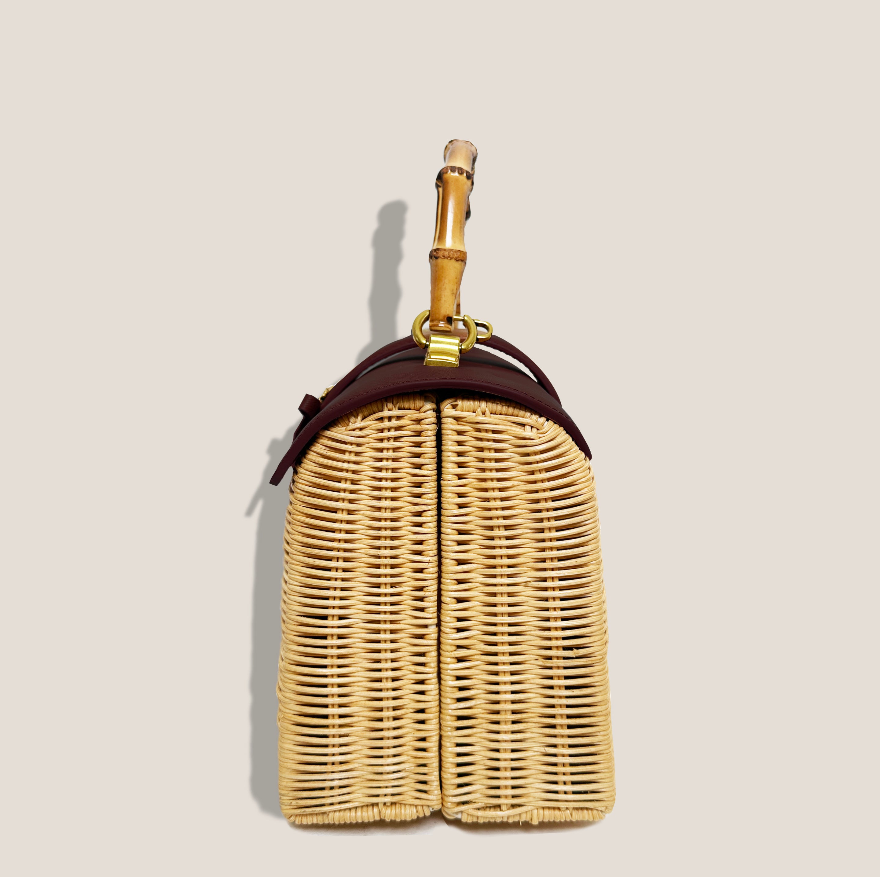 MME. CARLTON BASKET PETITE - ALMONDINE