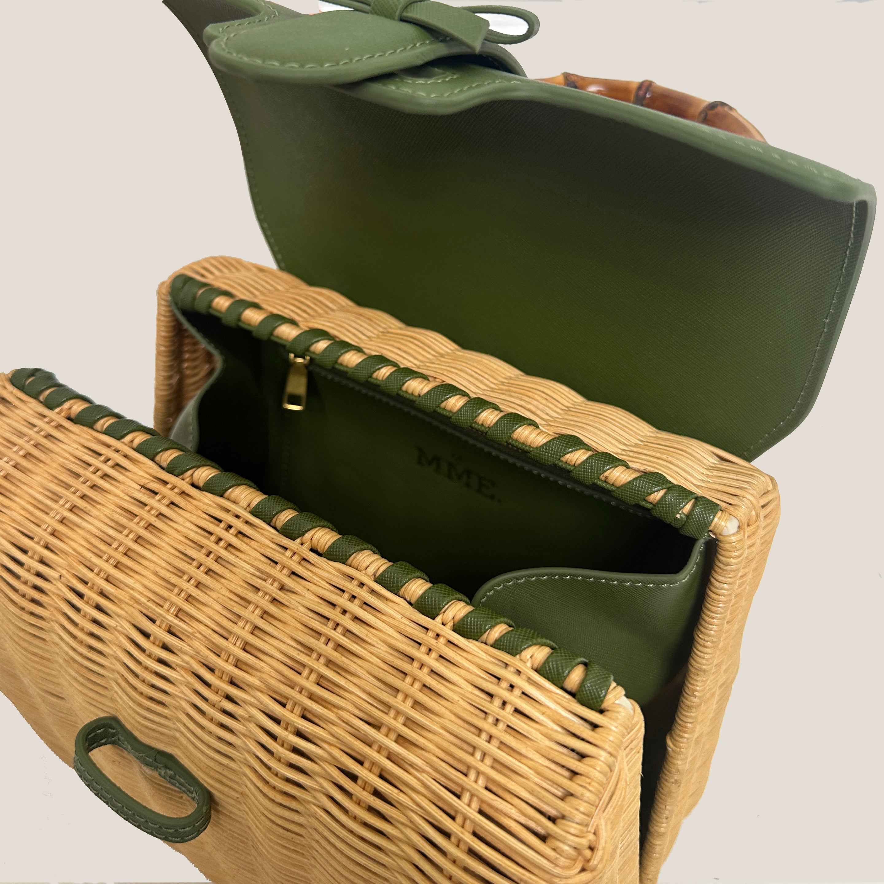 MME. CARLTON BASKET PETITE - MOSS
