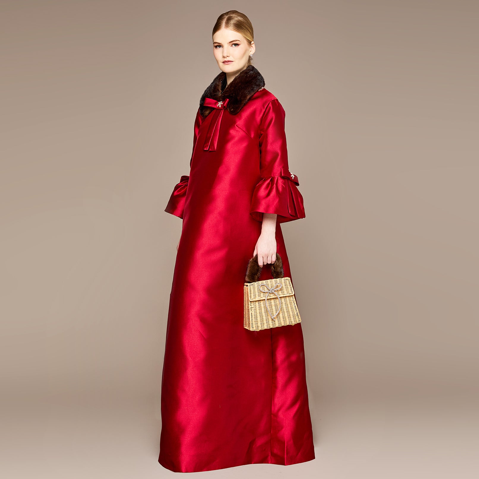 OPERA MINK GARDEN GOWN