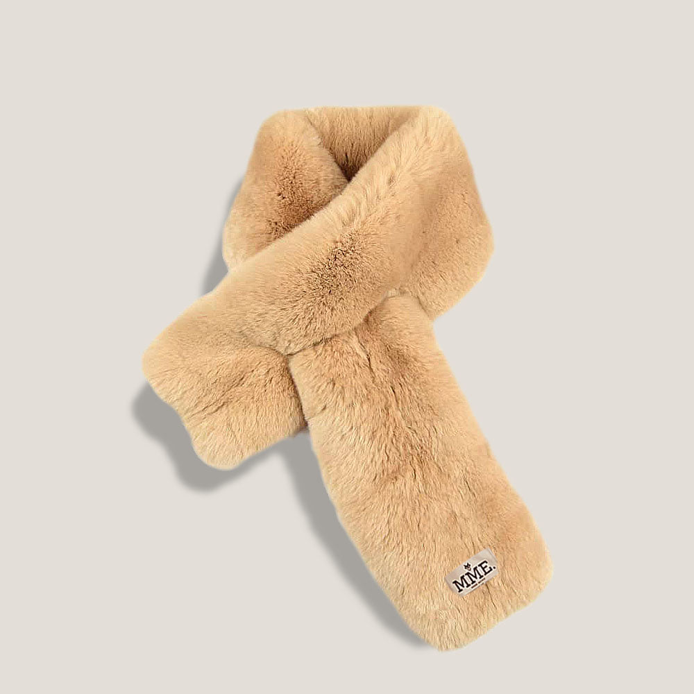 MME. FUR WRAP - CAMEL