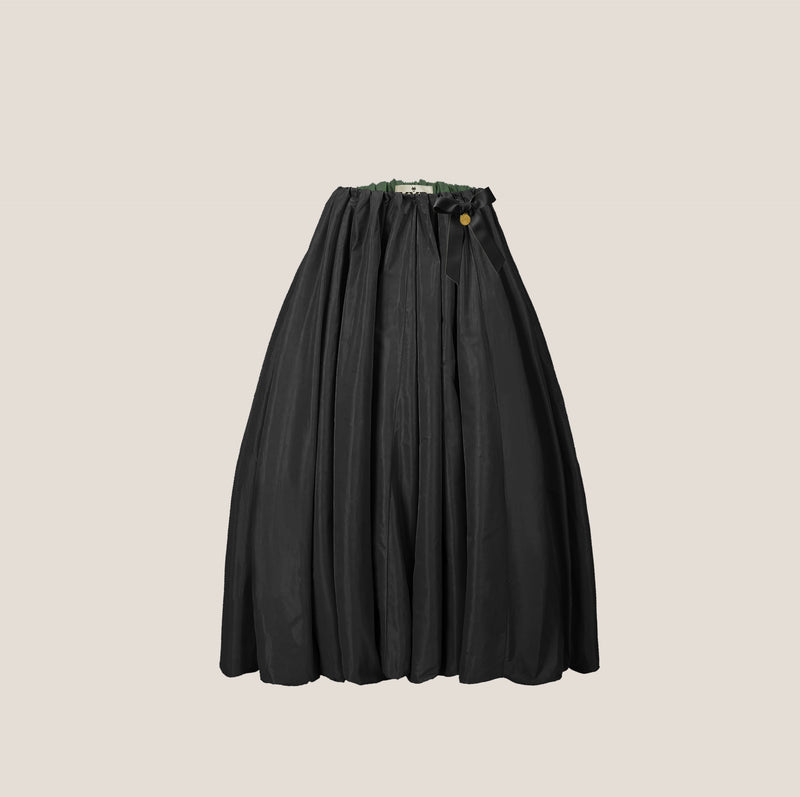 Mme.MINKMME. GRACE Skirt - Reversible MOSS*