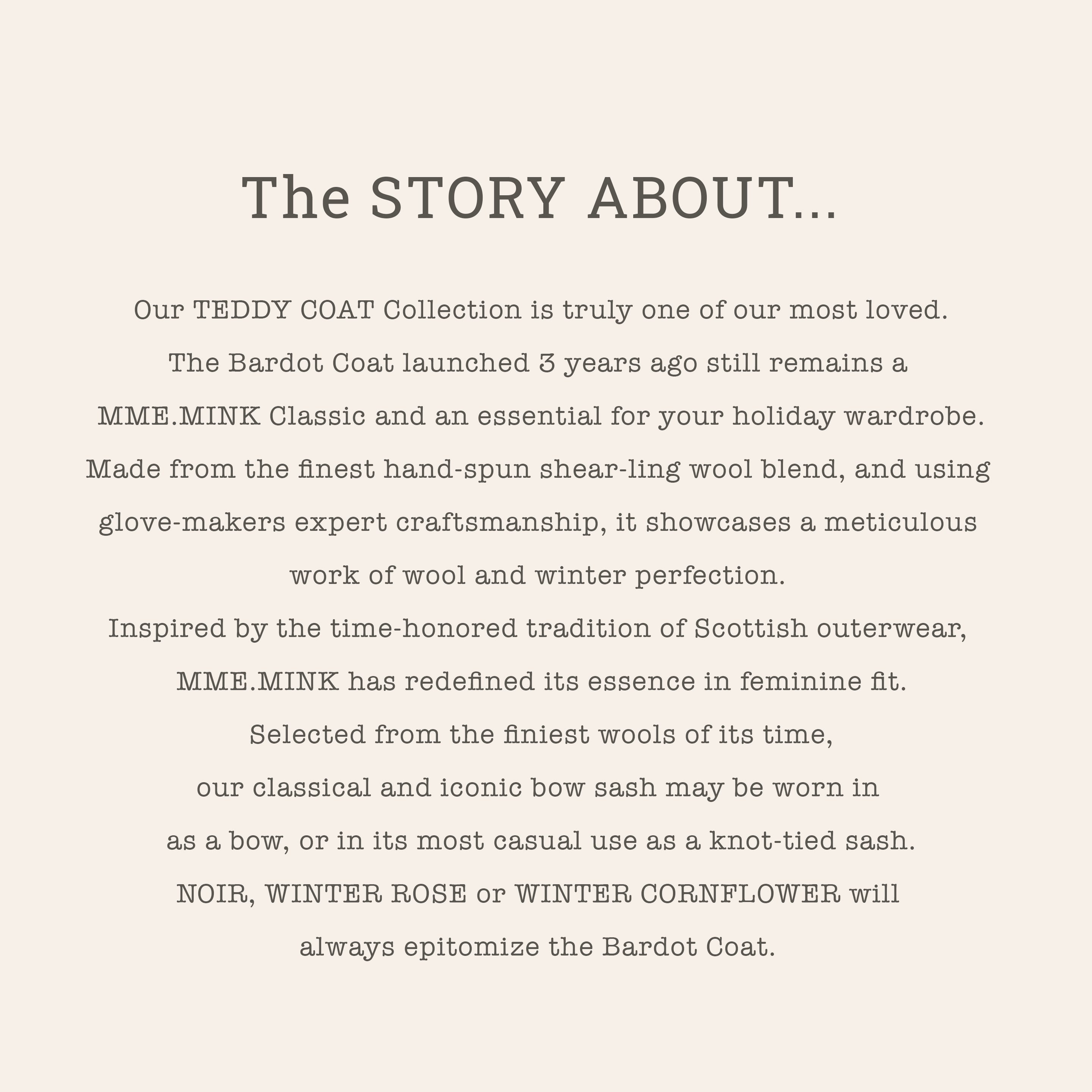 MME. BARDOT Teddy - ROSE